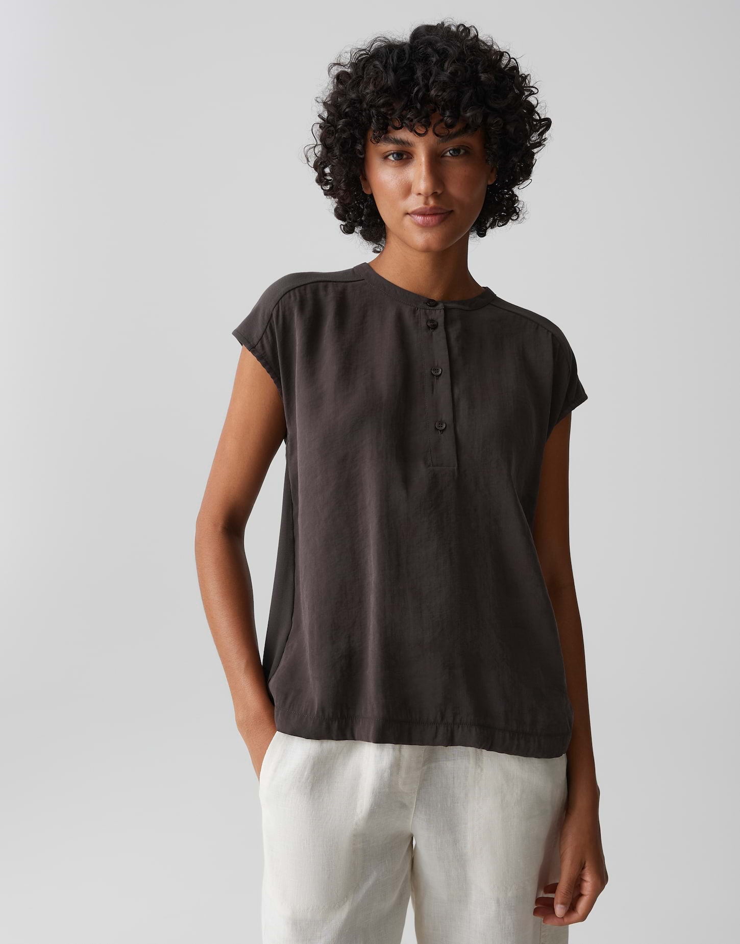 Opus Damen T-Shirts Affogato