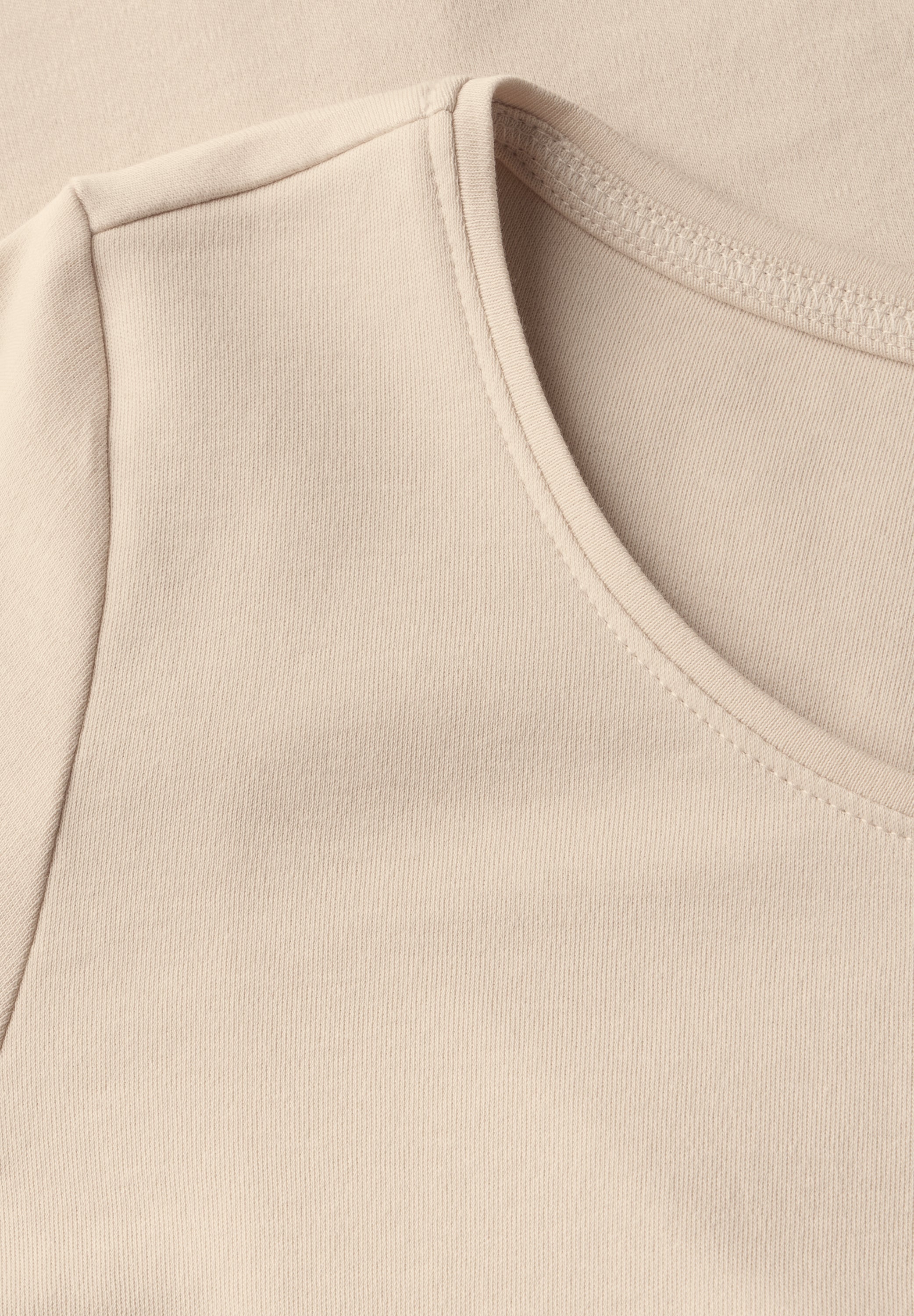 Cecil Damen T-Shirts Pearl Bei