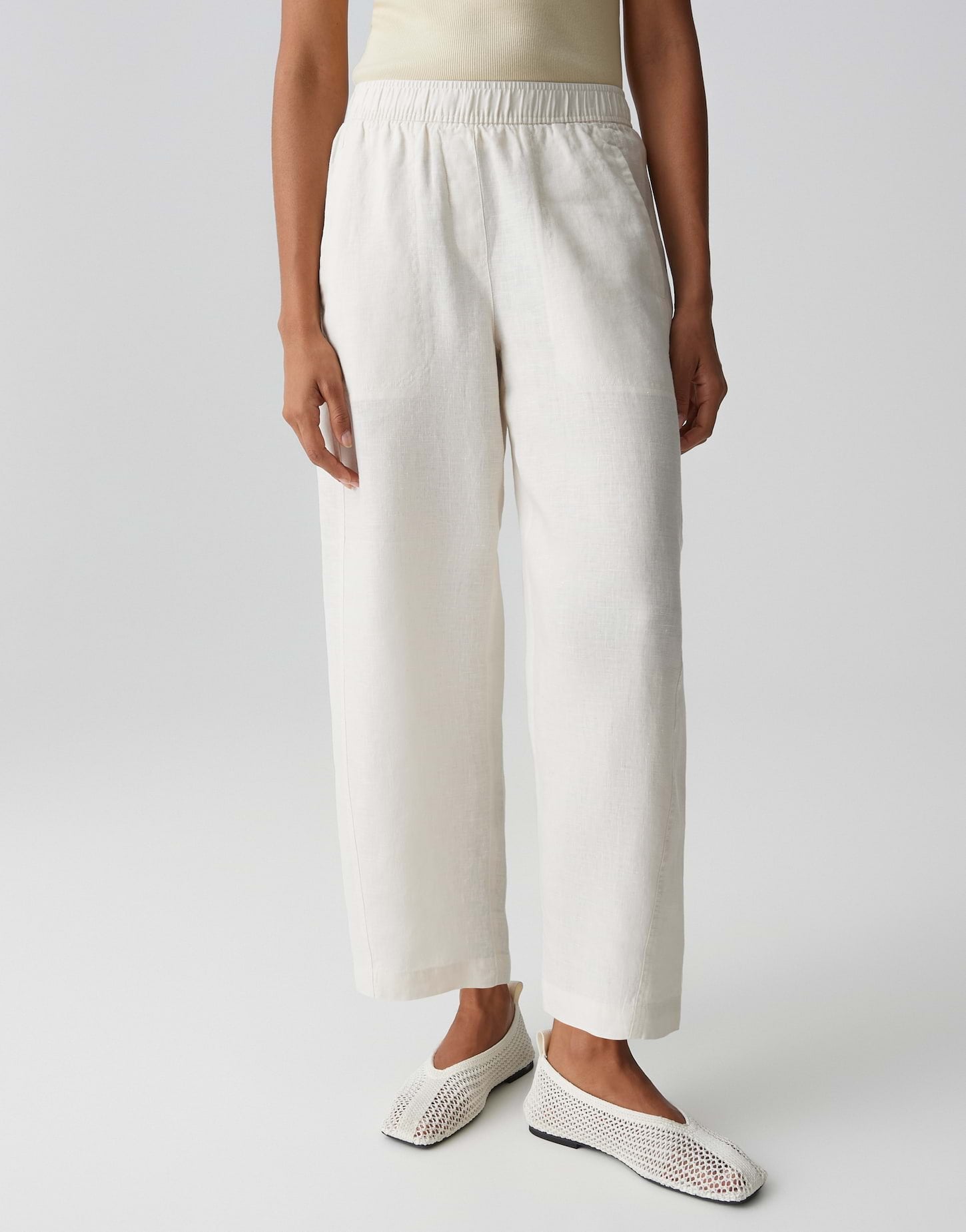 Opus Damen Hosen Light Cotton