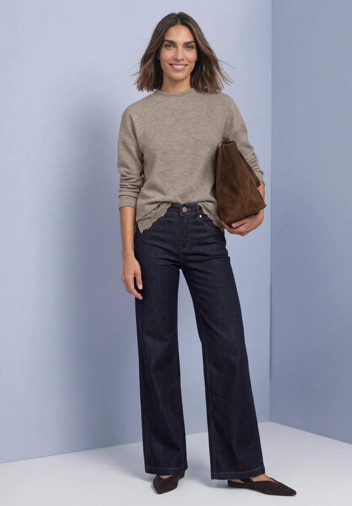 Street One Damen T-Shirts Sanded Am