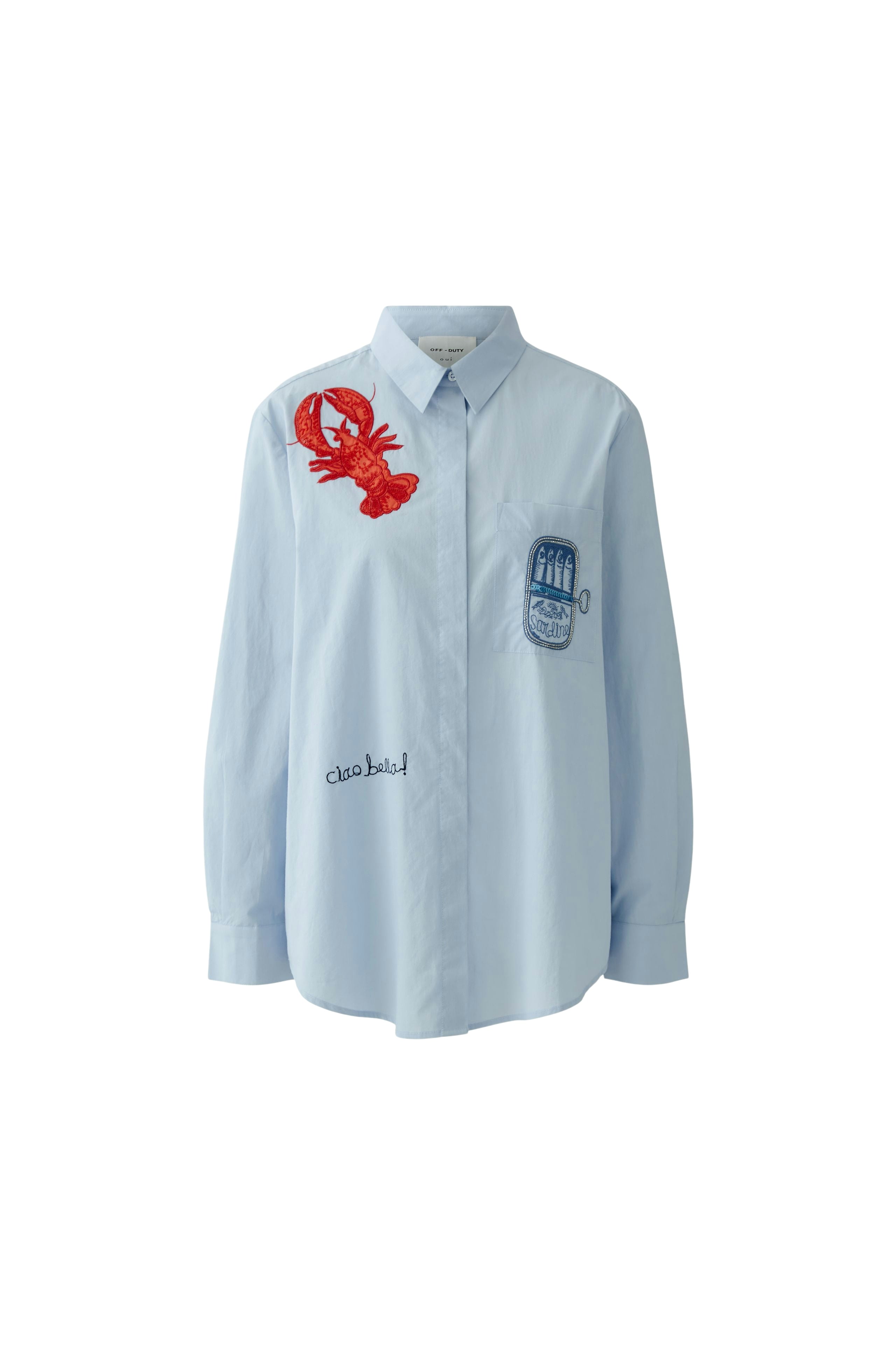 Oui Damen Blusen Kentucky B