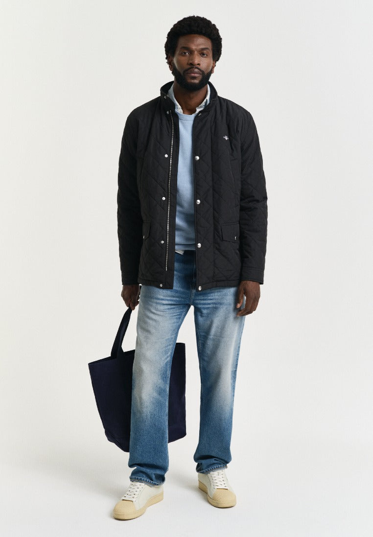 Gant Herren Jacken Black