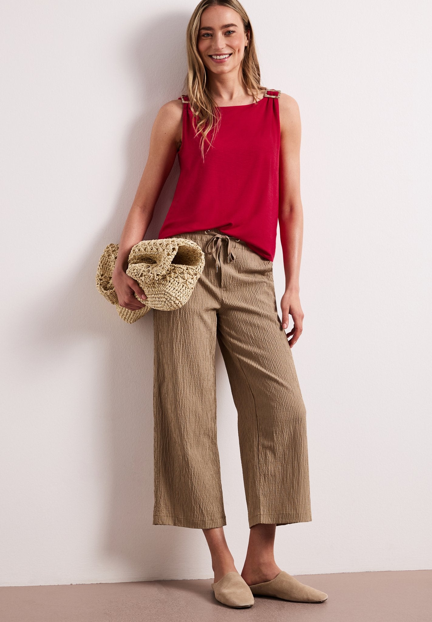 Street One Damen T-Shirts Salsa Red