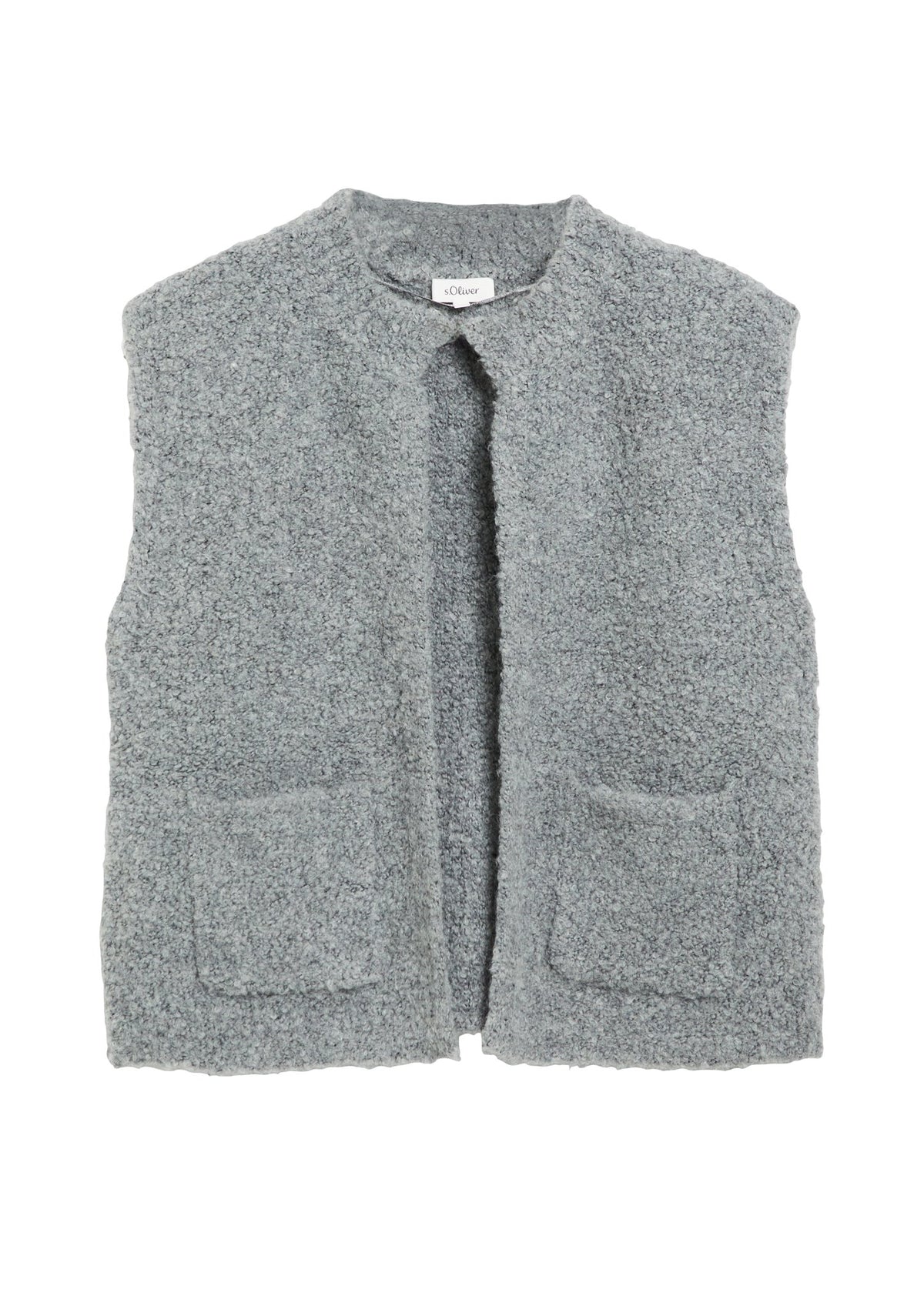 S. Oliver red Damen Pullover W Grey/Black