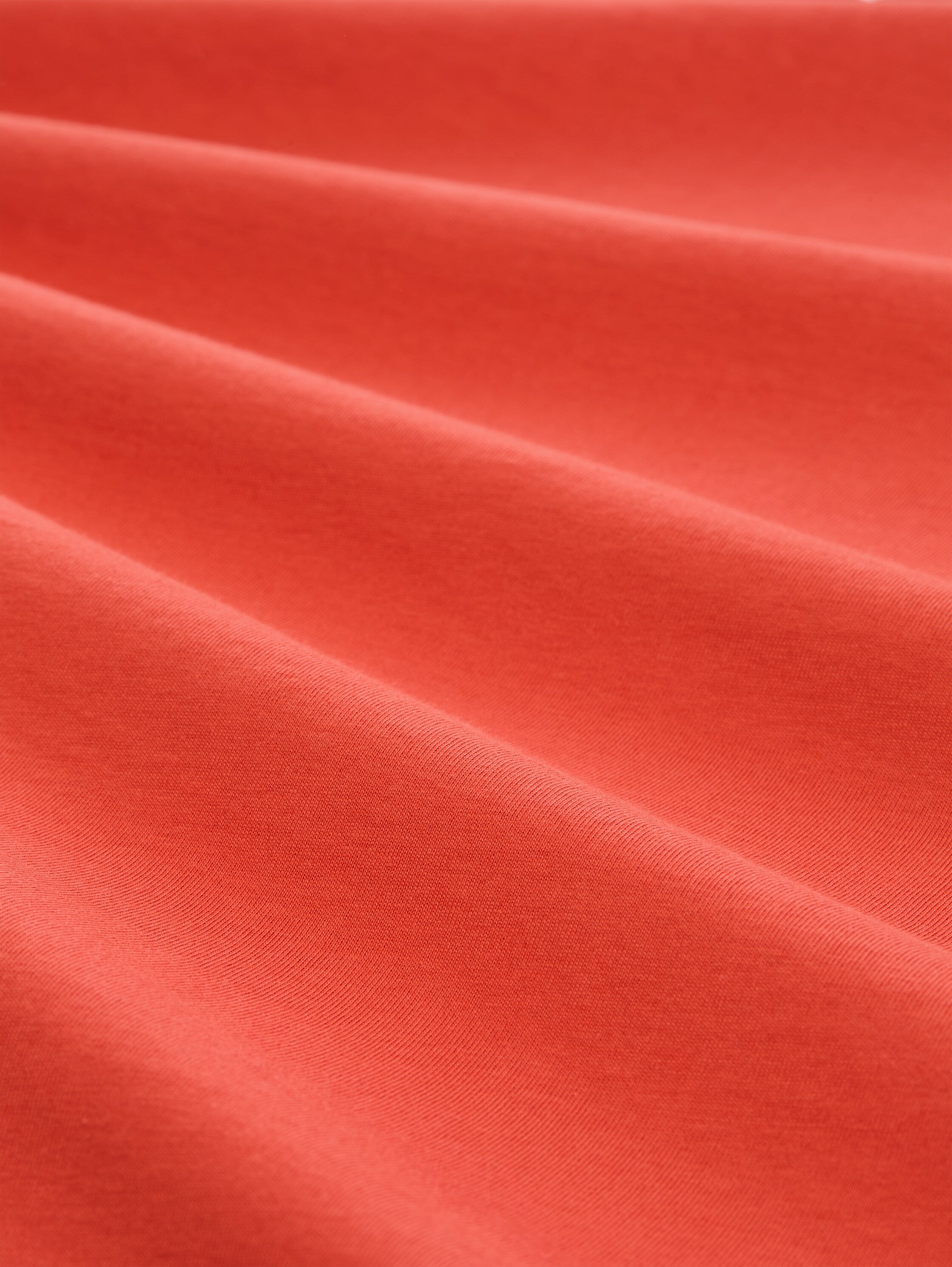 Tom Tailor Herren T-Shirts kurz Chili Orange