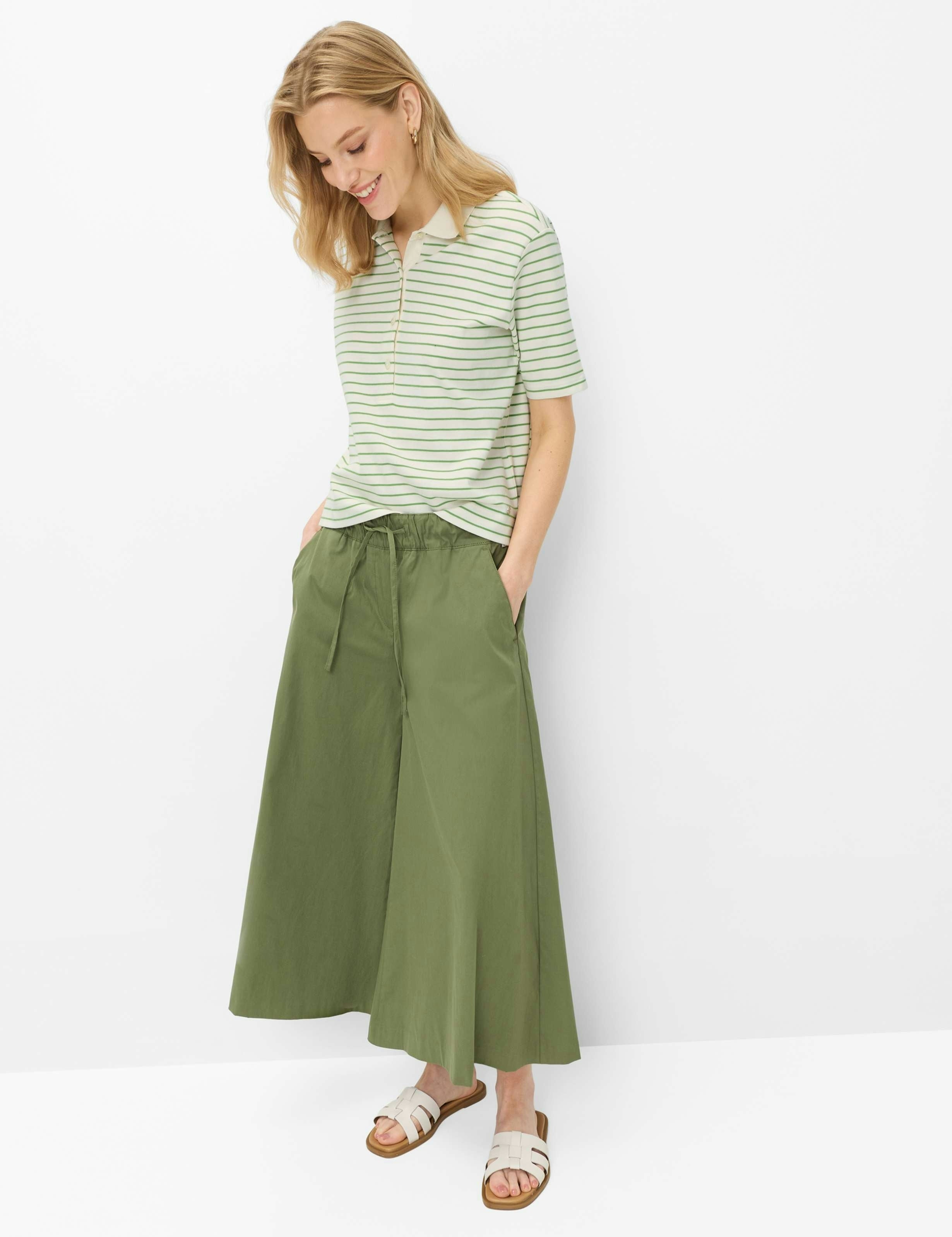 Brax Damen T-Shirts Grass Green