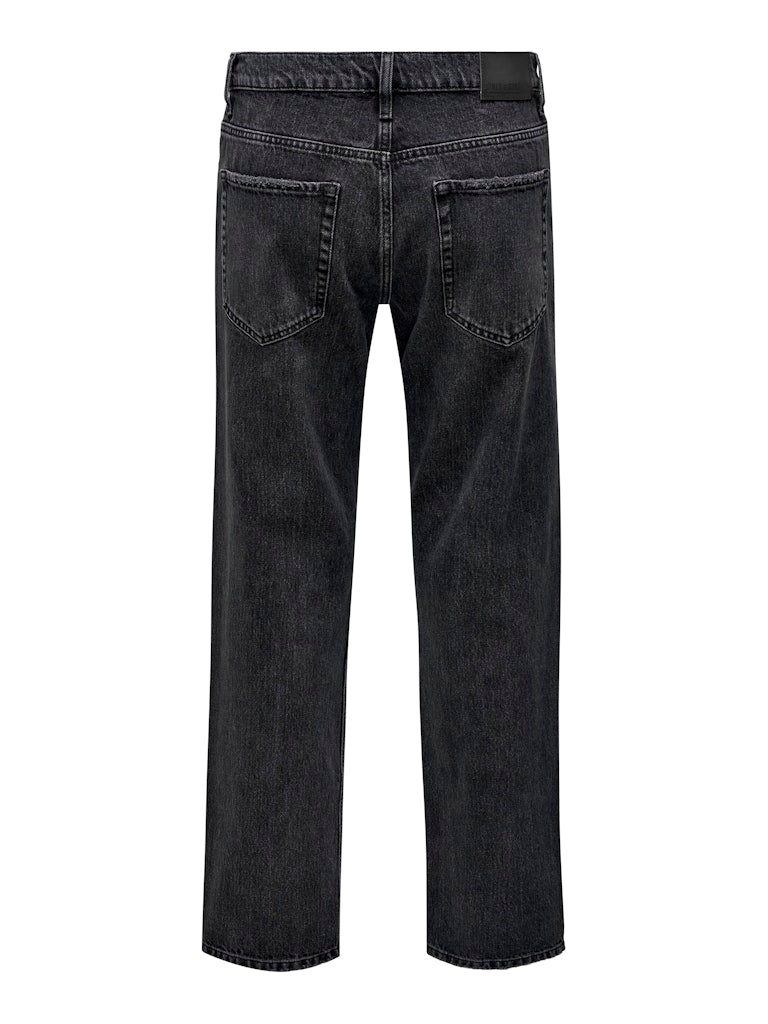 Only & Sons Herren Jeans Black Denim