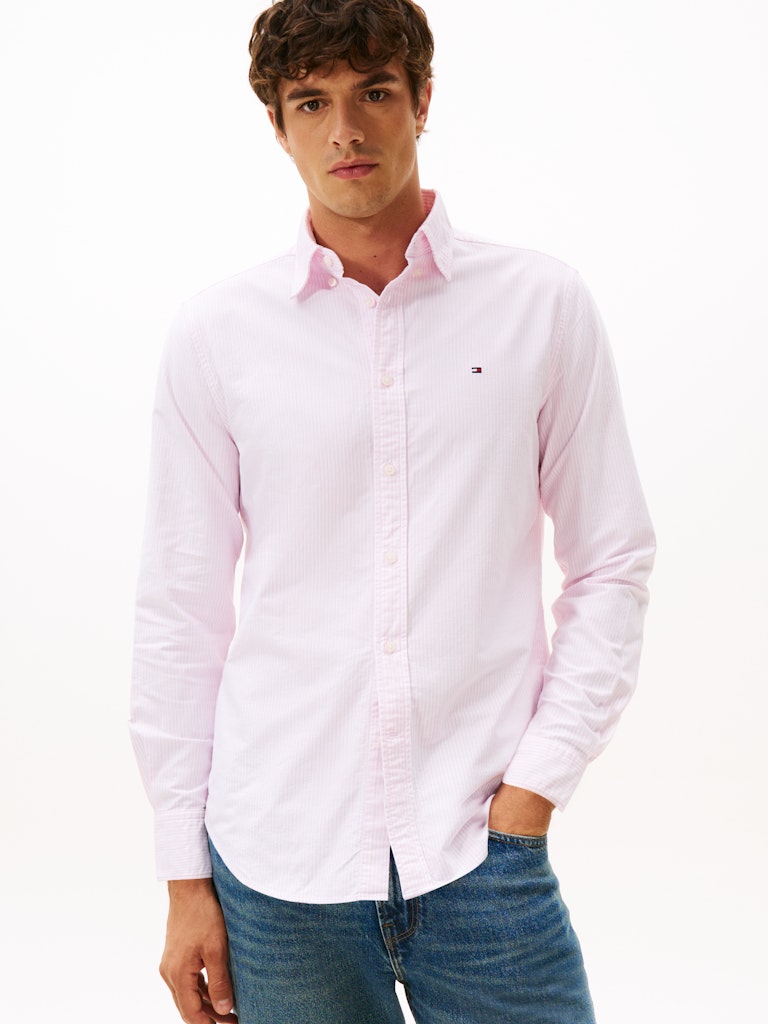 Tommy Hilfiger Herren Hemden D Pink