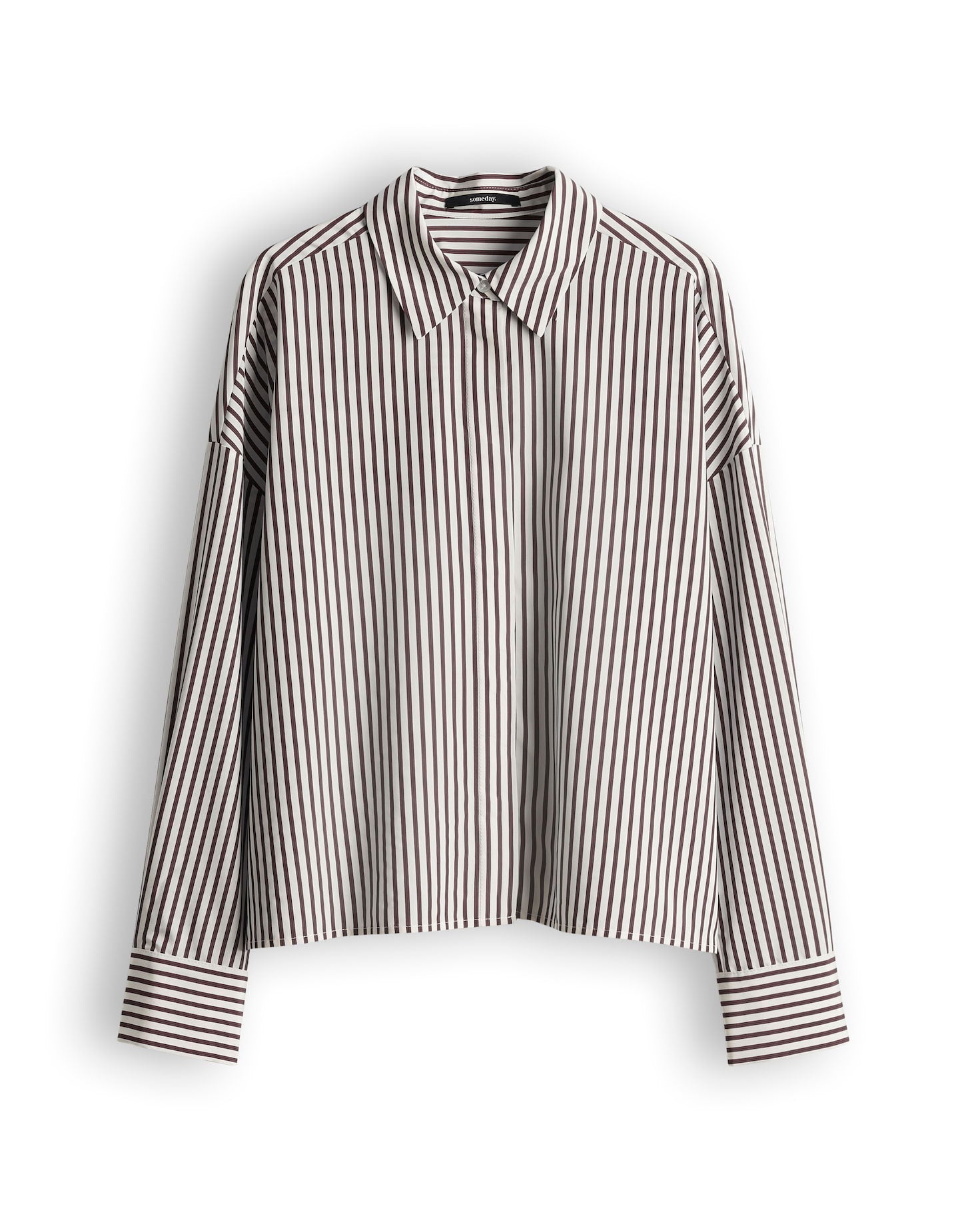 Someday Damen Blusen Dark Truffle