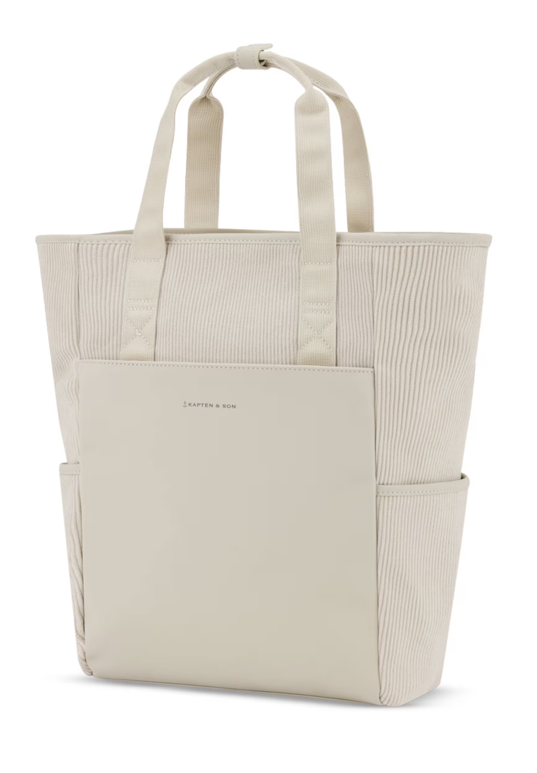 Kapten & Son Handtasche Lindby Cord Sandstone