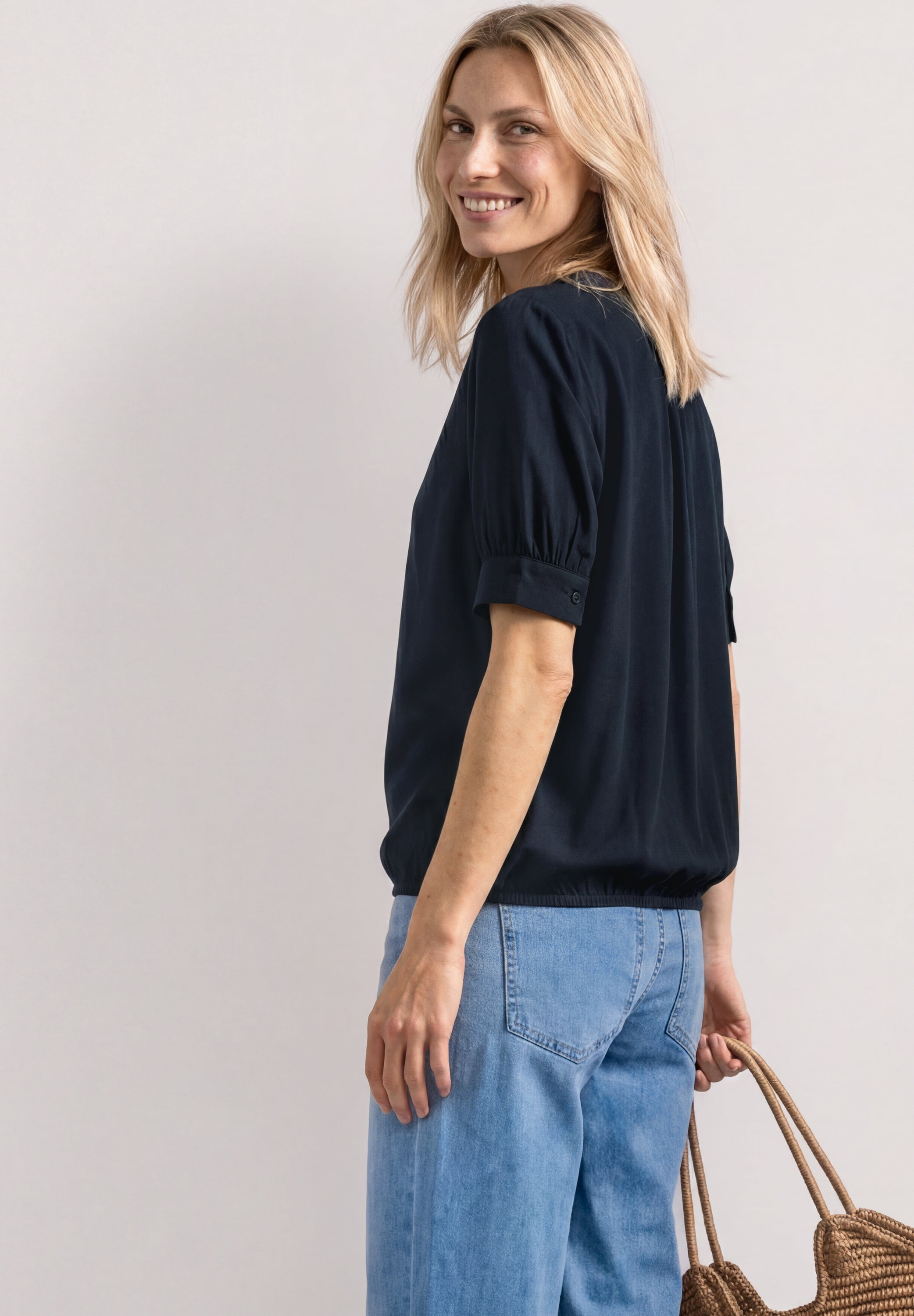 Street One Damen Blusen Darkest B