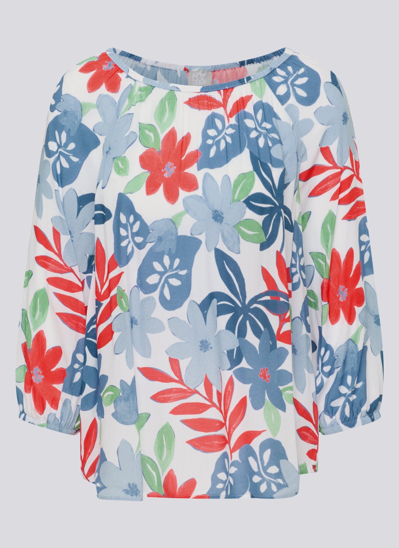 Rabe Damen Blusen Himmelblau