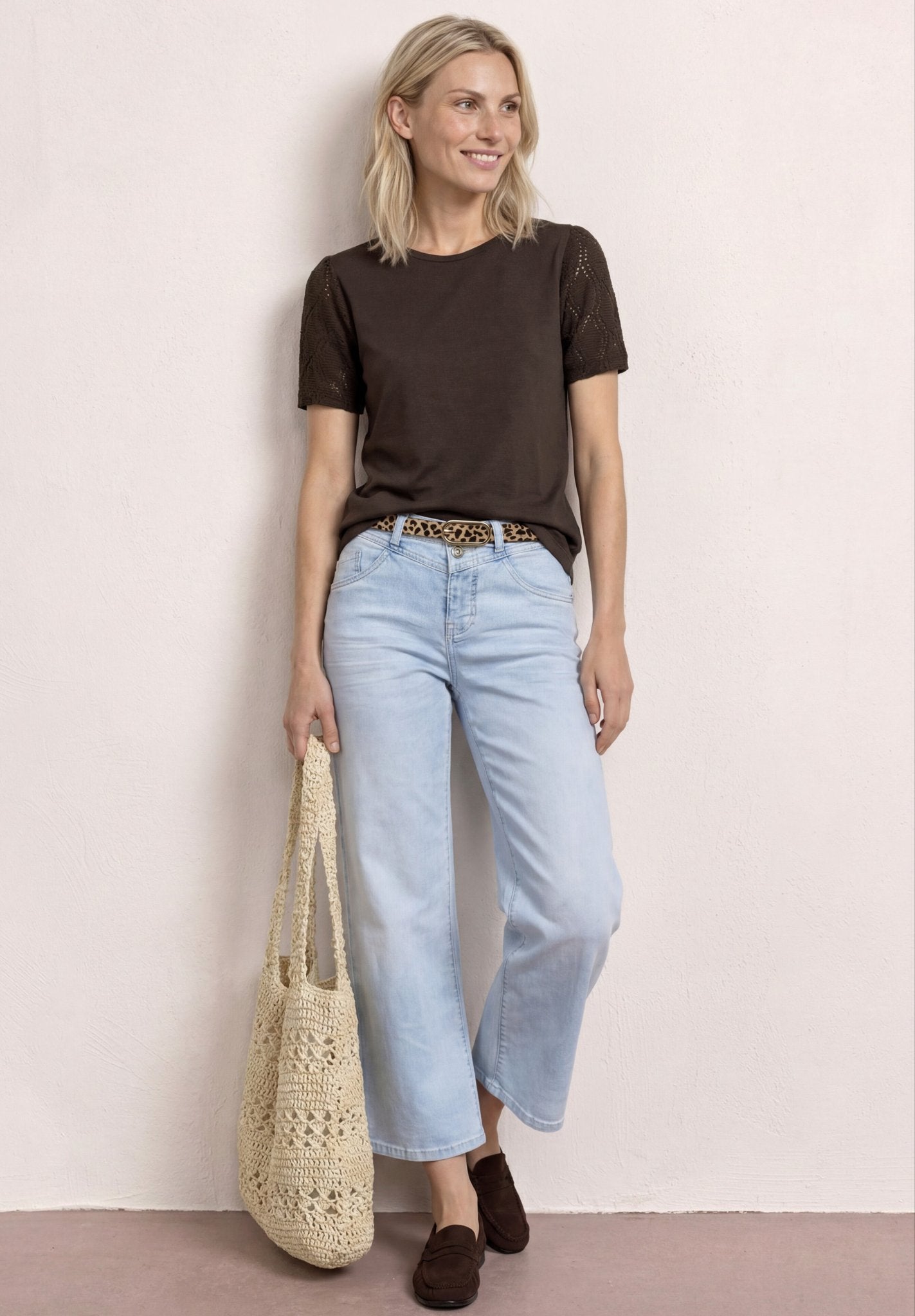 Street One Damen T-Shirts Espresso