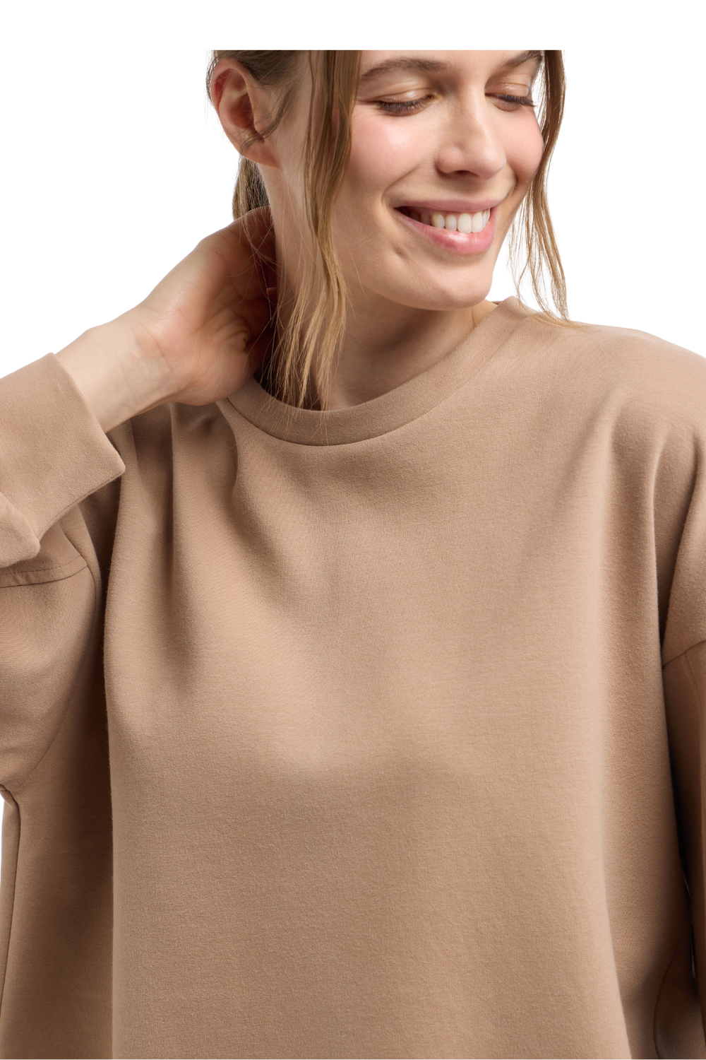 Elbsand Damen Sweatshirts Nougat