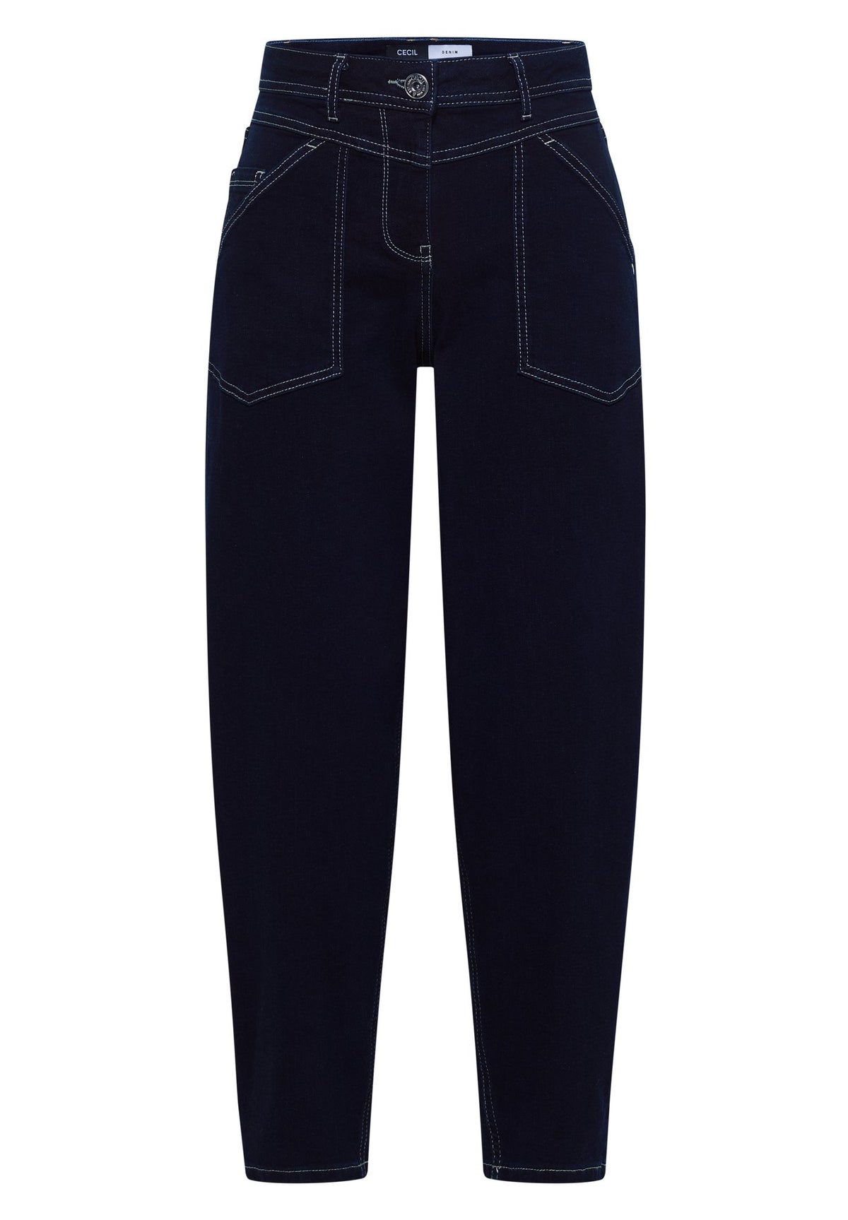 Cecil Damen Hosen Rinsed Wa
