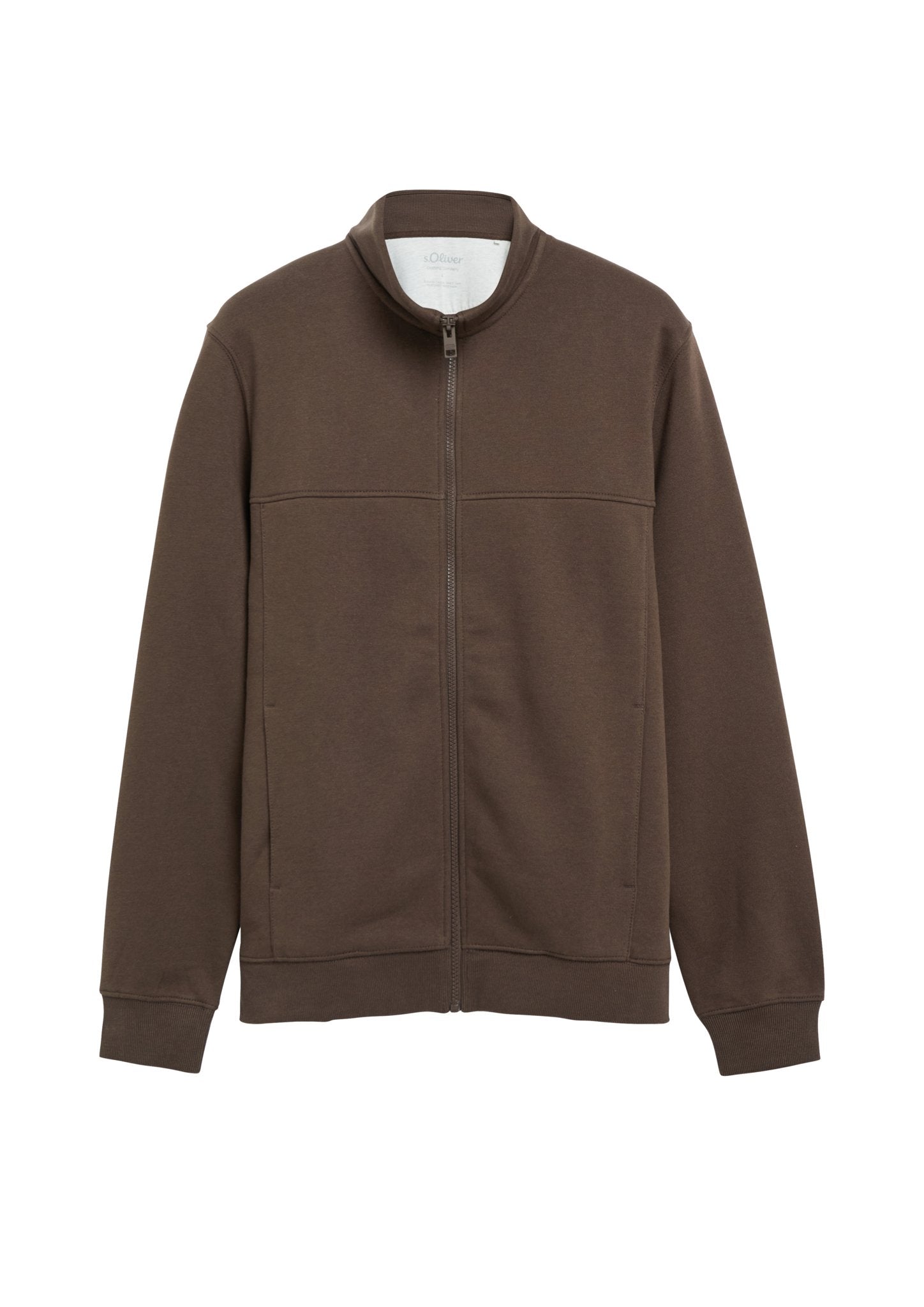 S. Oliver red Herren Sweatjacken Brown