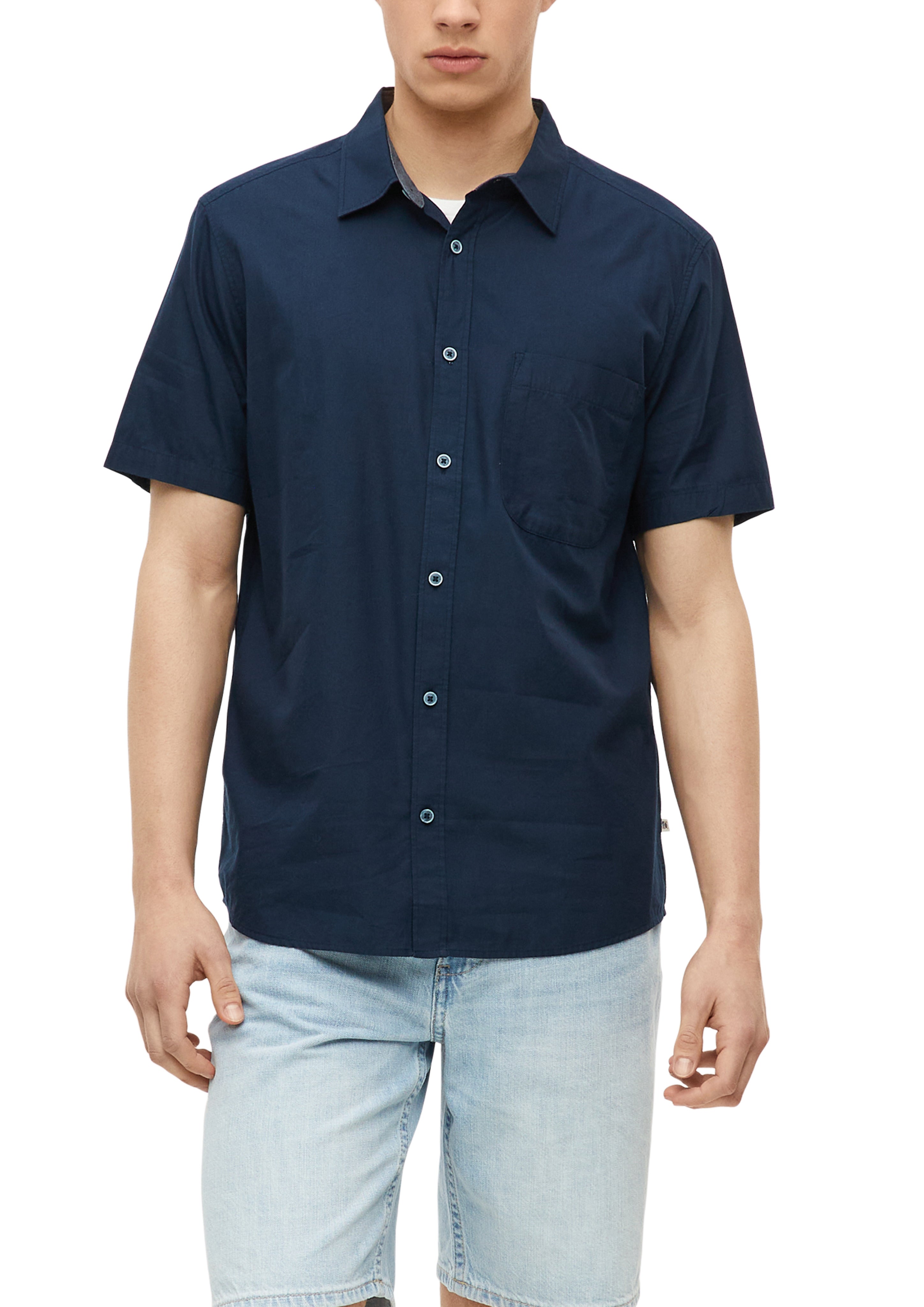 S. Oliver red Herren Hemden kurz Blue
