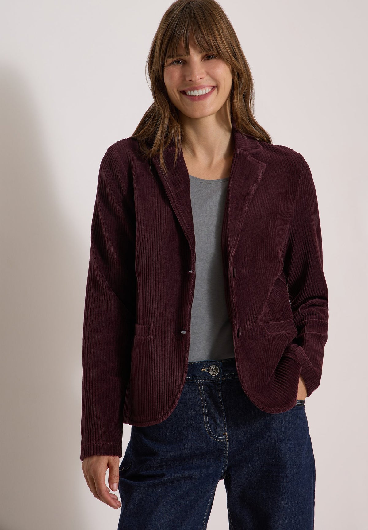 Cecil Damen Blazer Berry Red