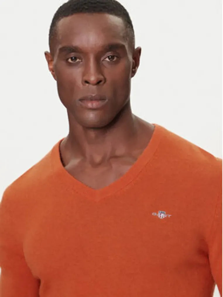 Gant Herren Pullover Deep Orange