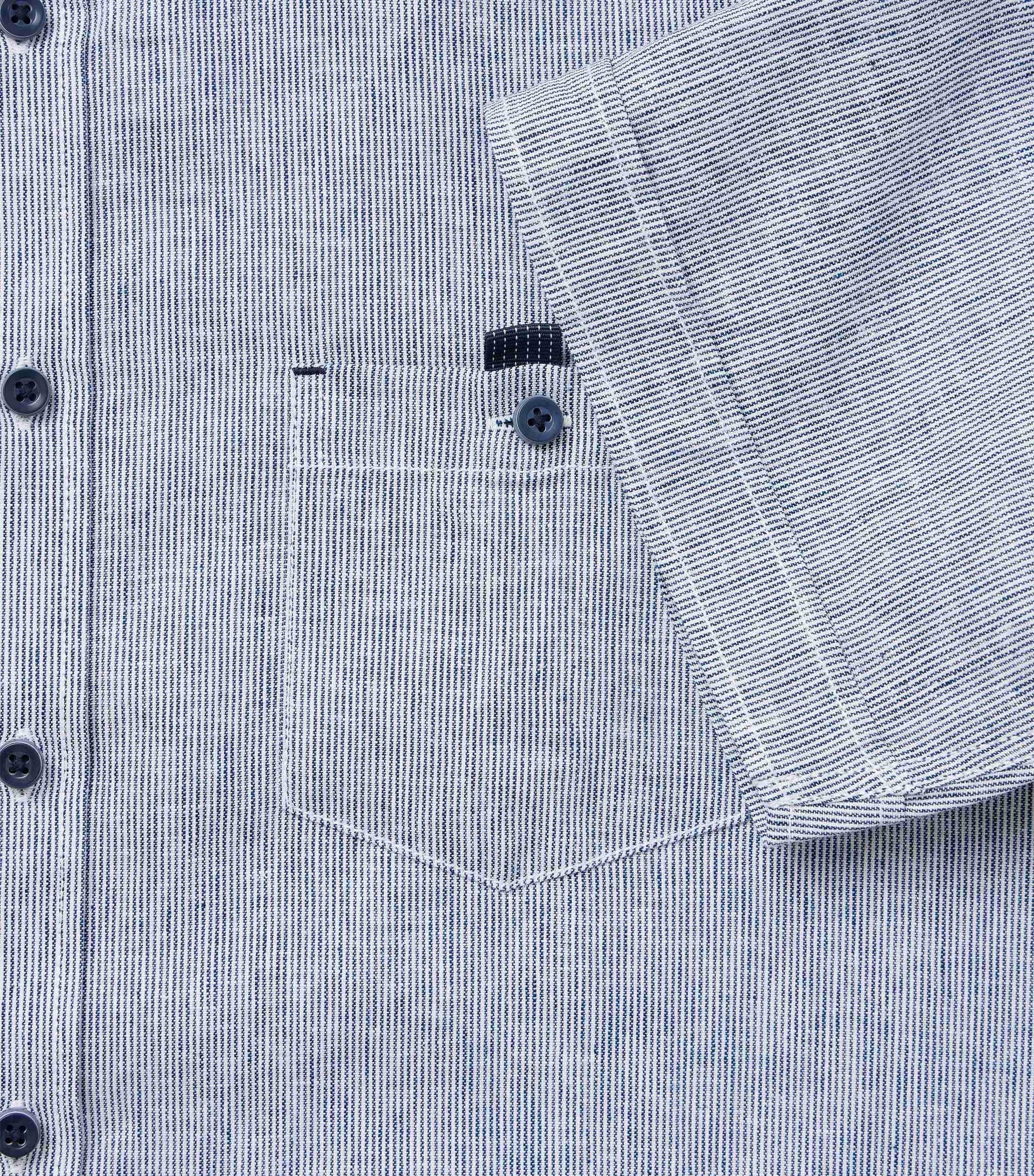 Casa Moda Herren Hemden kurz Blau