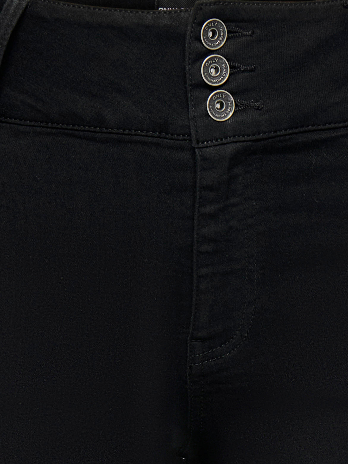 Only Carmakoma Damen Jeans Black Denim