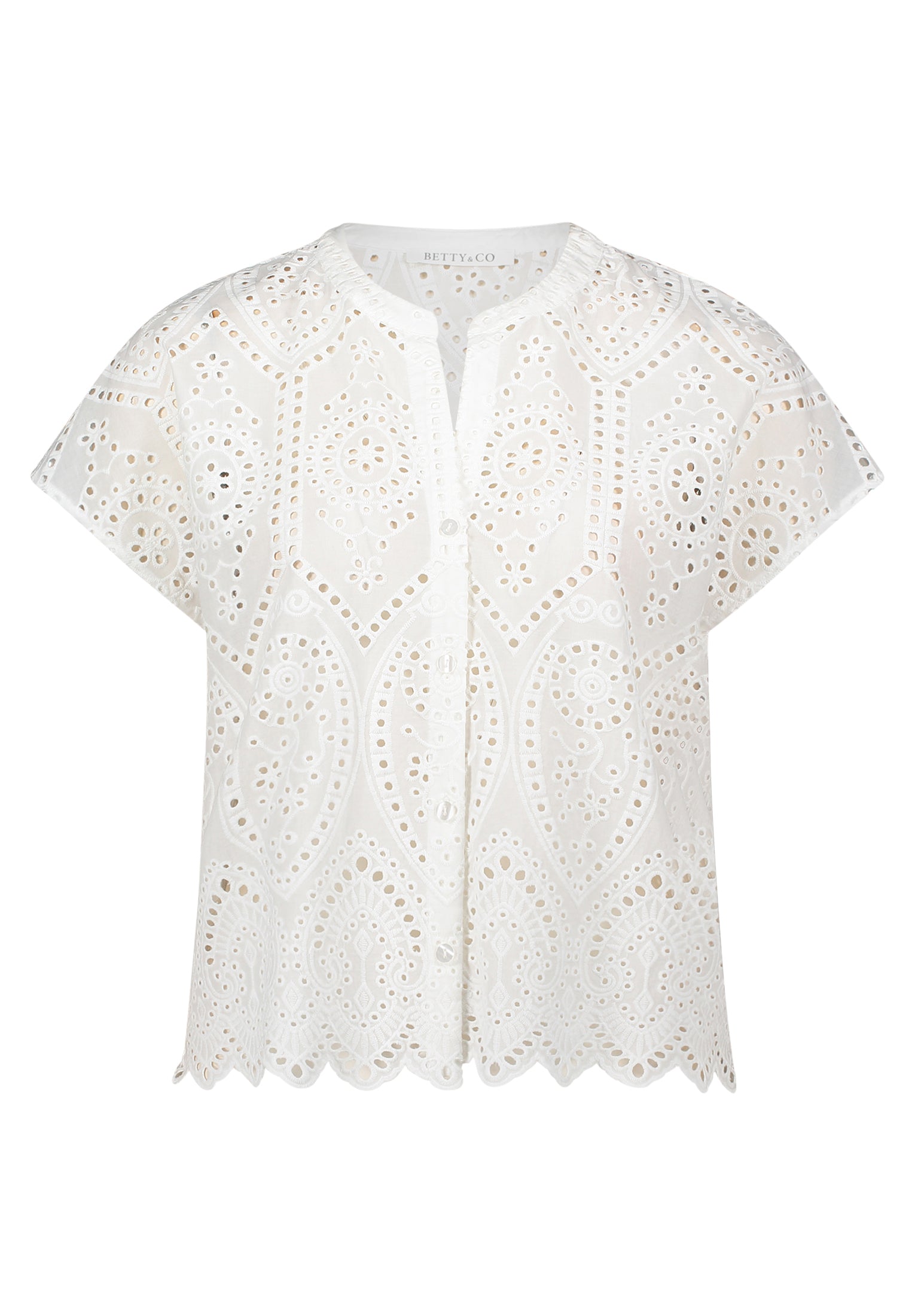 Betty & Co Damen Blusen Bright White
