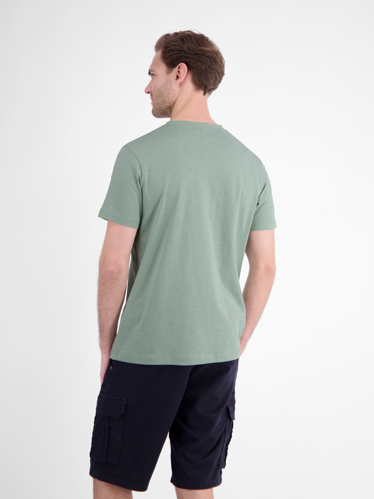 Lerros Herren T-Shirts kurz Bay Green