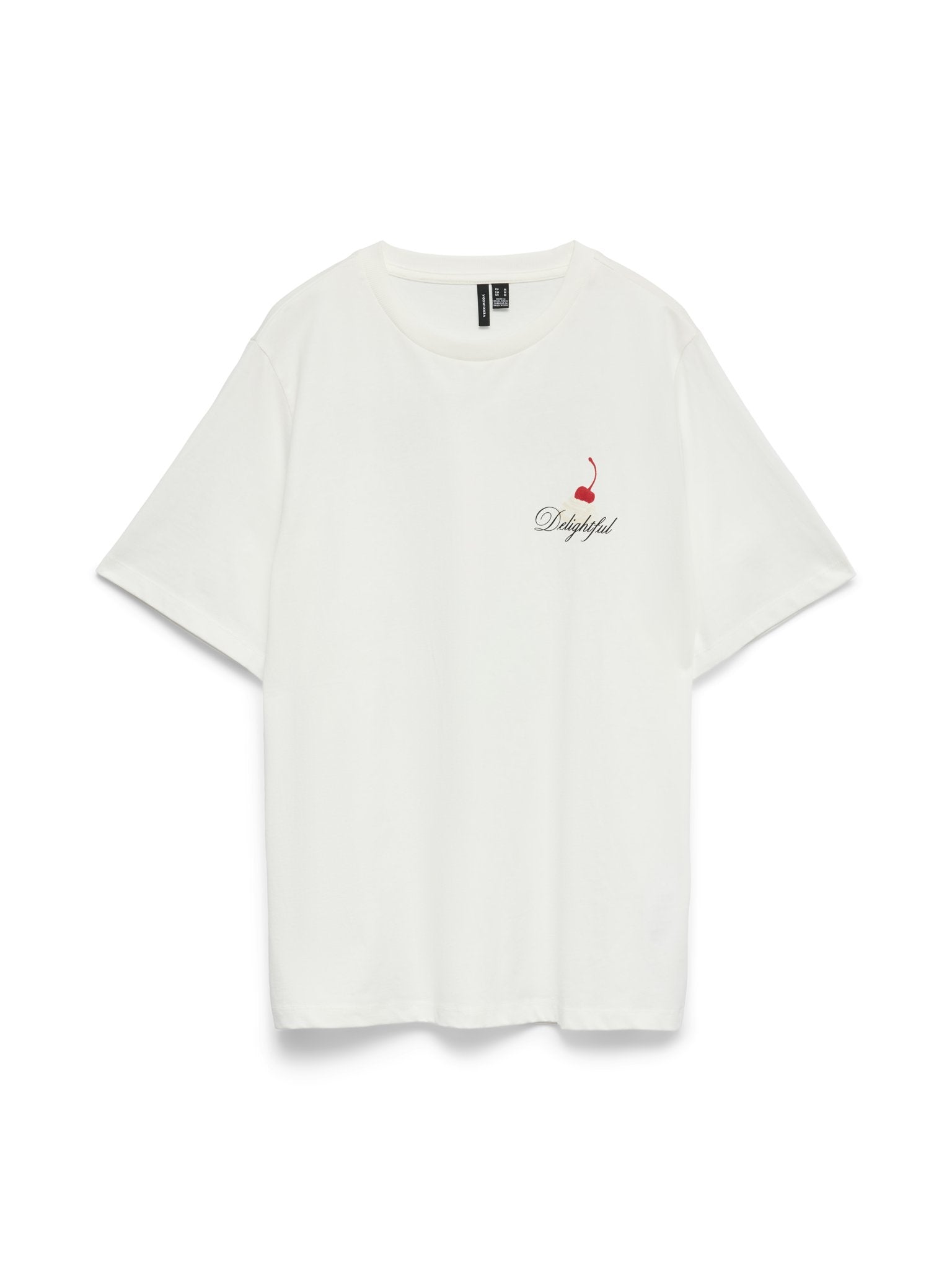 Vero Moda Damen T-Shirts Snow White/Culi