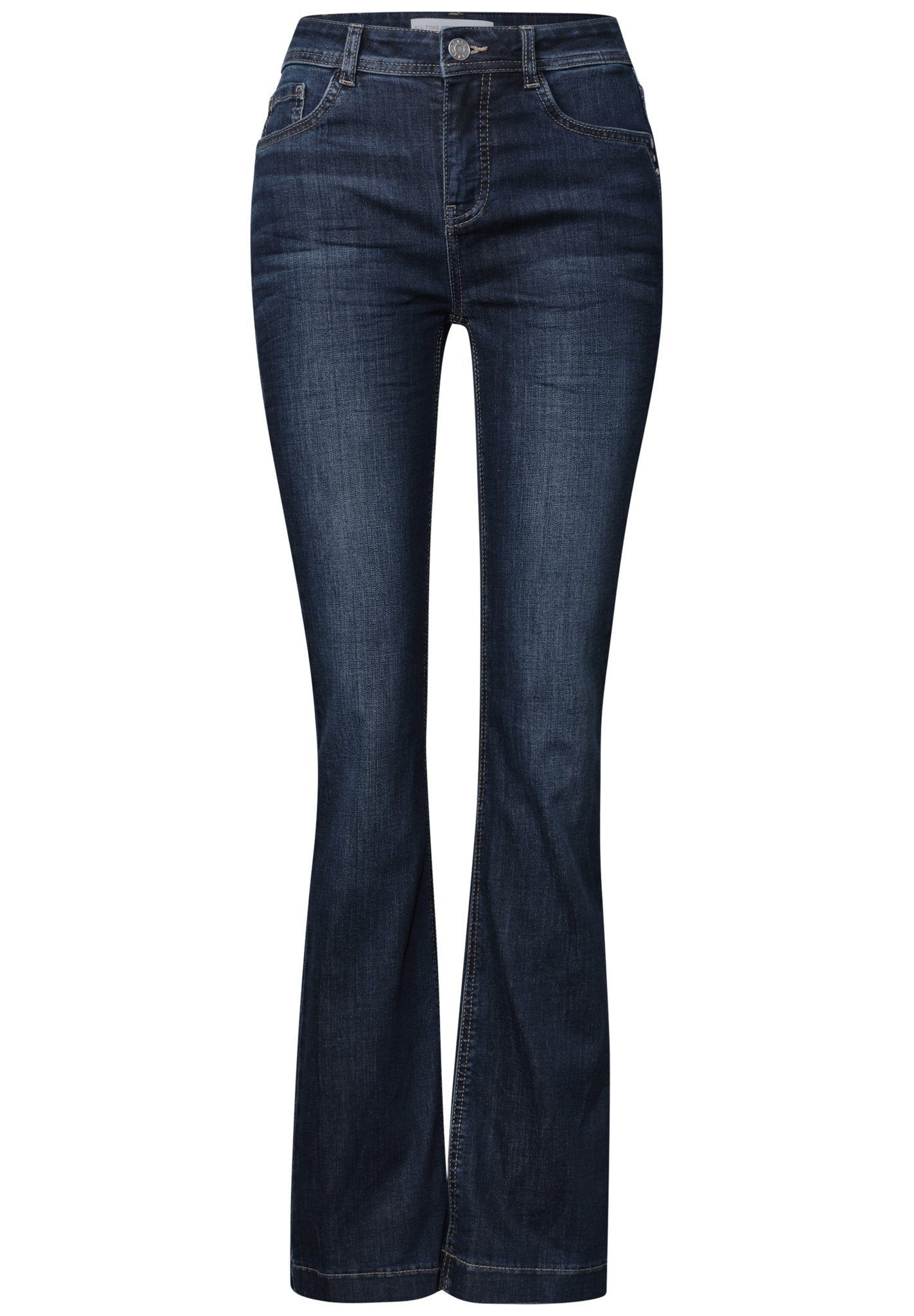 Street One Damen Hosen Dark Blue