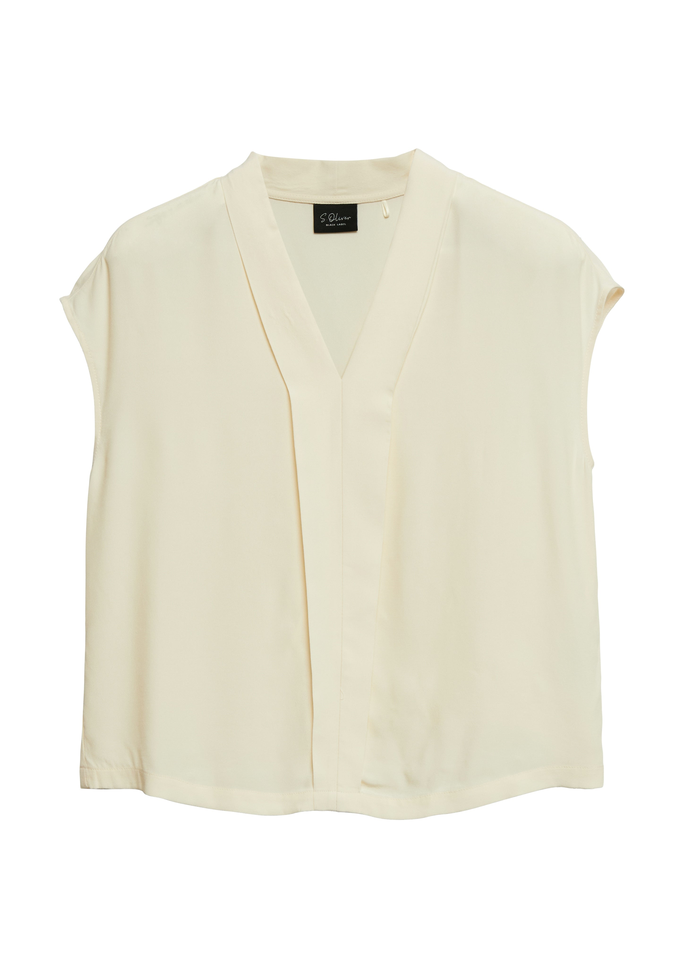 S. Oliver black Damen Blusen White