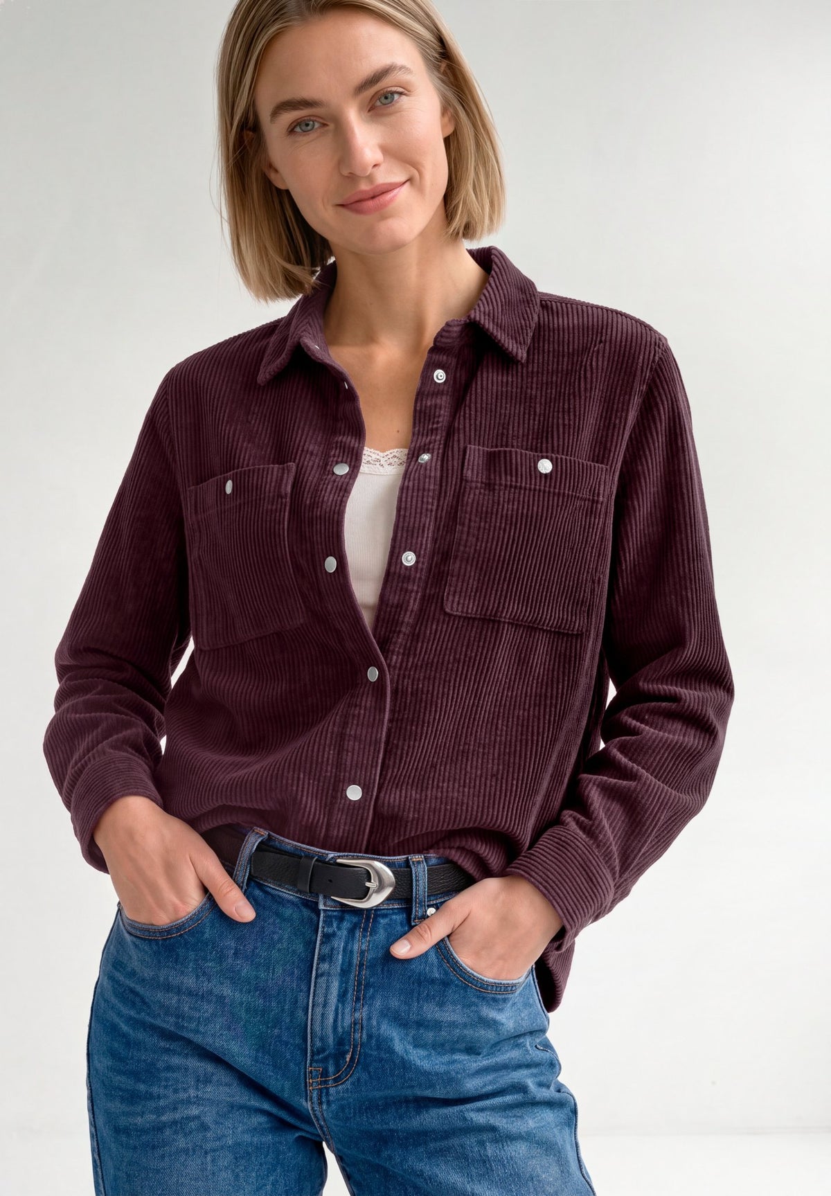 Street One Damen Blusen Rustic Ro