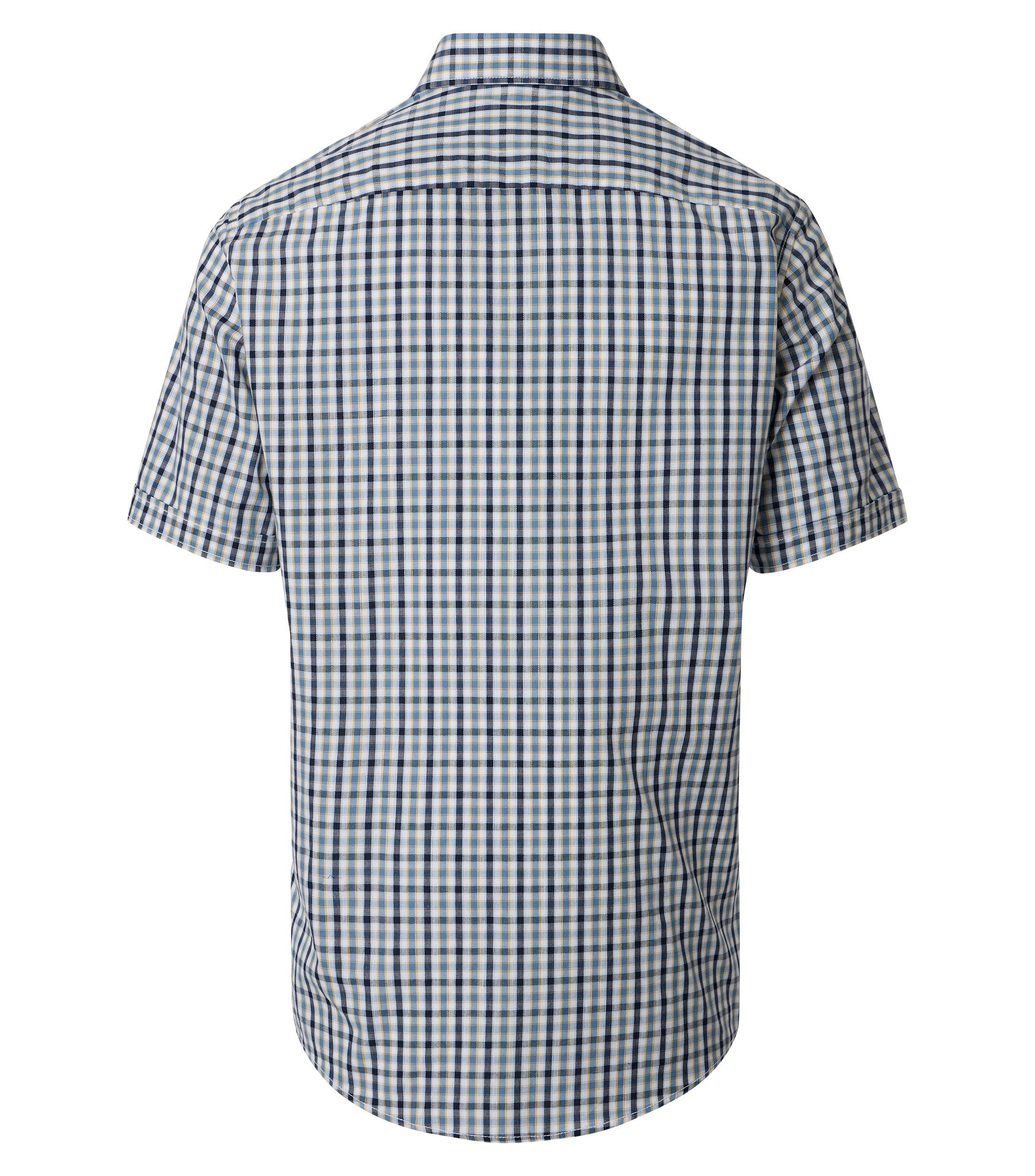 Casa Moda Herren Hemden kurz Blau