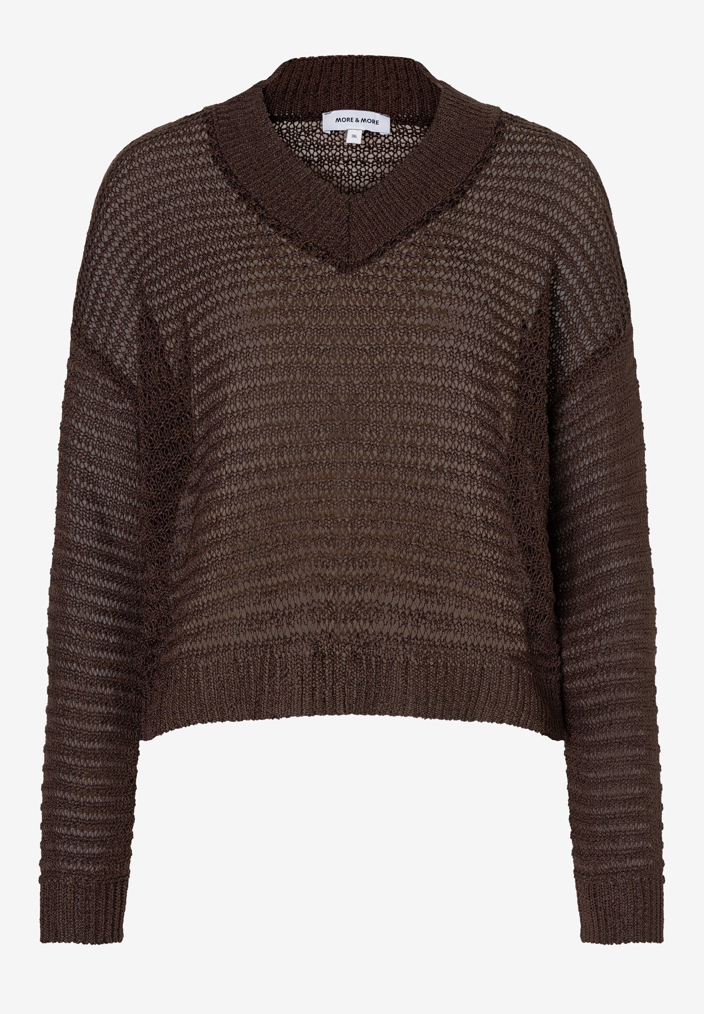 More & More Damen Pullover Espresso B