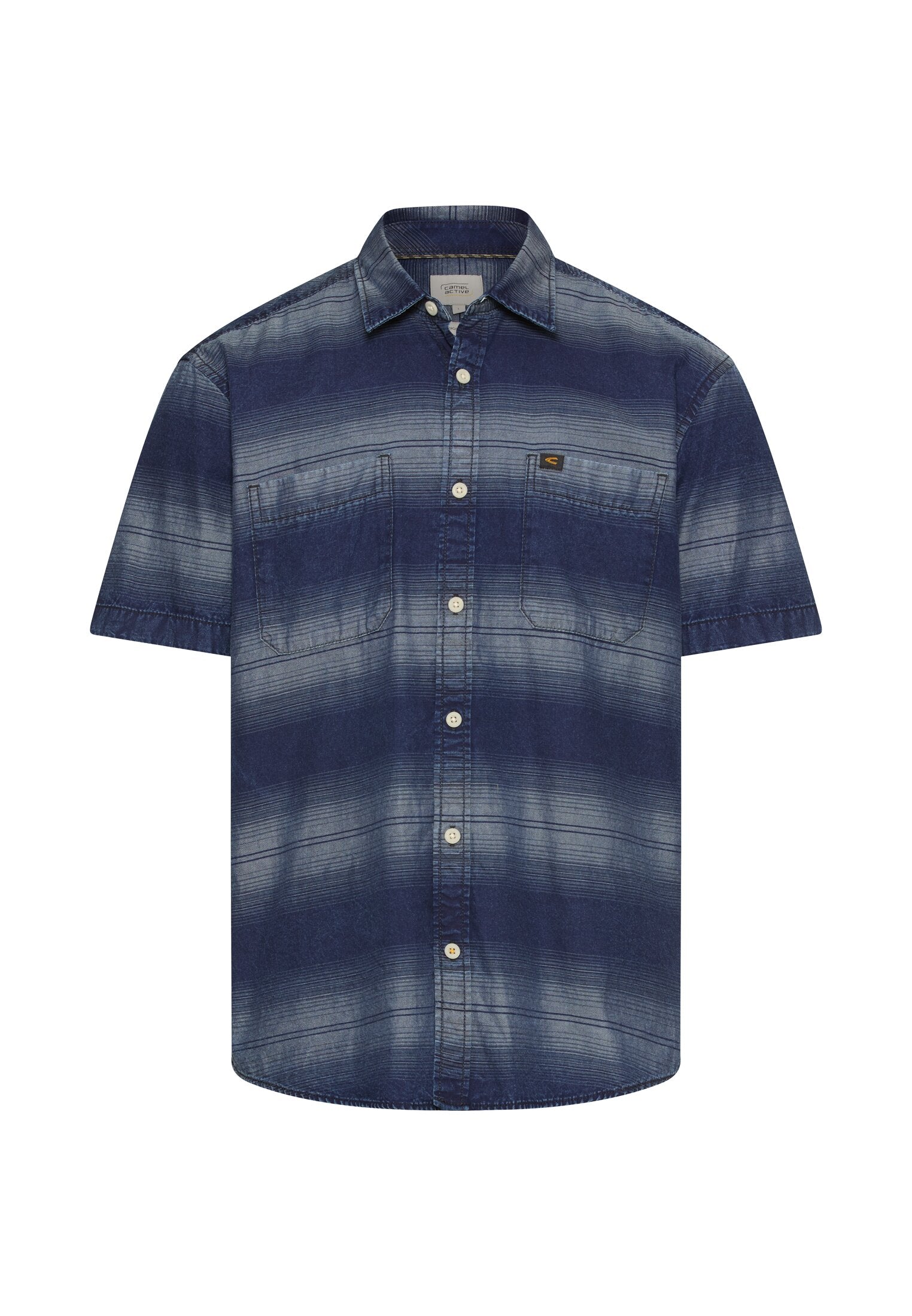 Camel active Herren Hemden kurz Dark Navy
