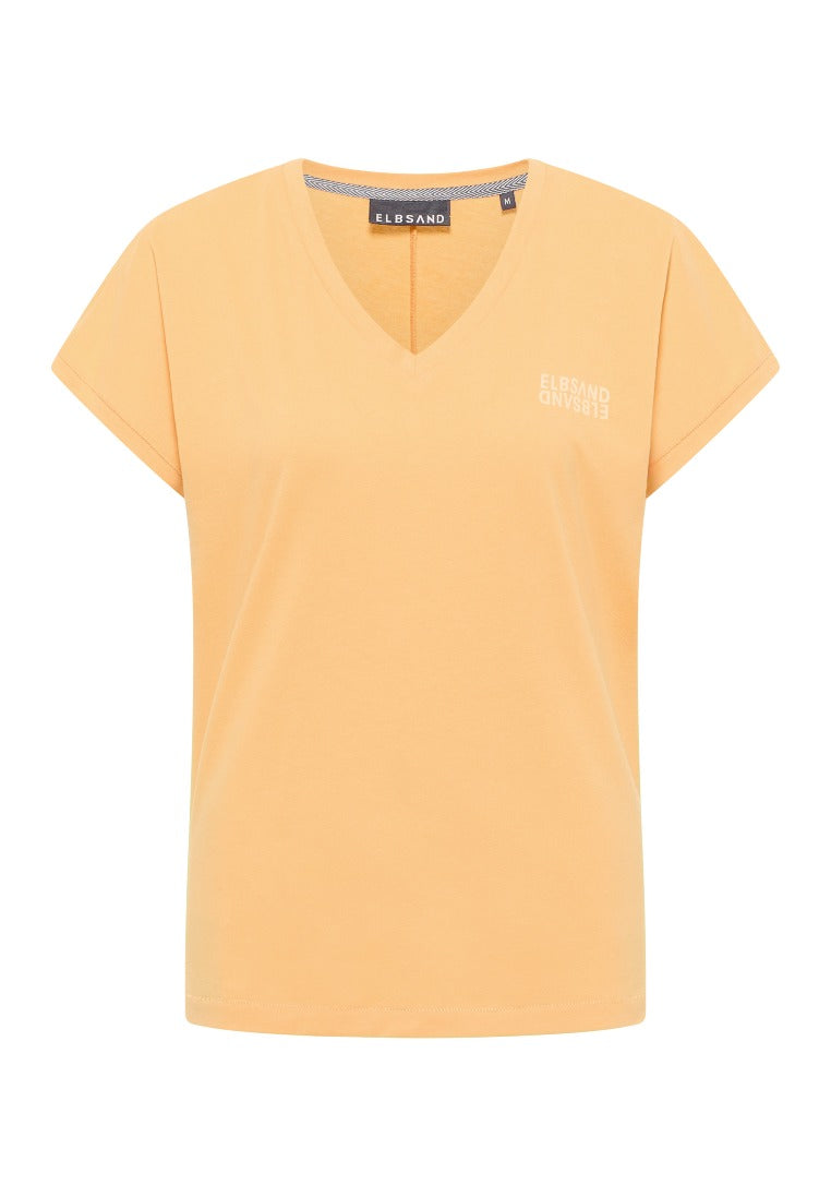 Elbsand Damen T-Shirts Orange Haze