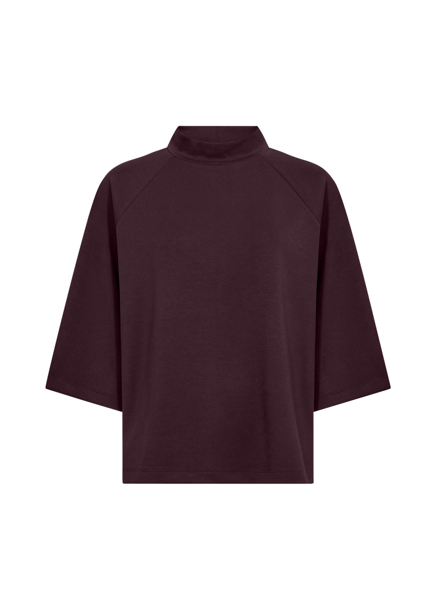 Soya Concept Damen Blusen kurz Chocolate Plum