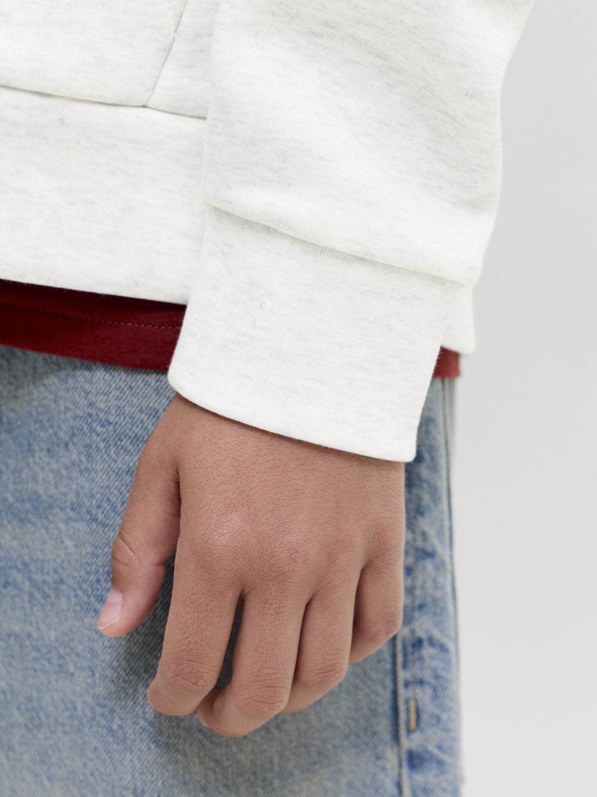 Jack & Jones Jungen Sweats & Sweatjacken White Melange