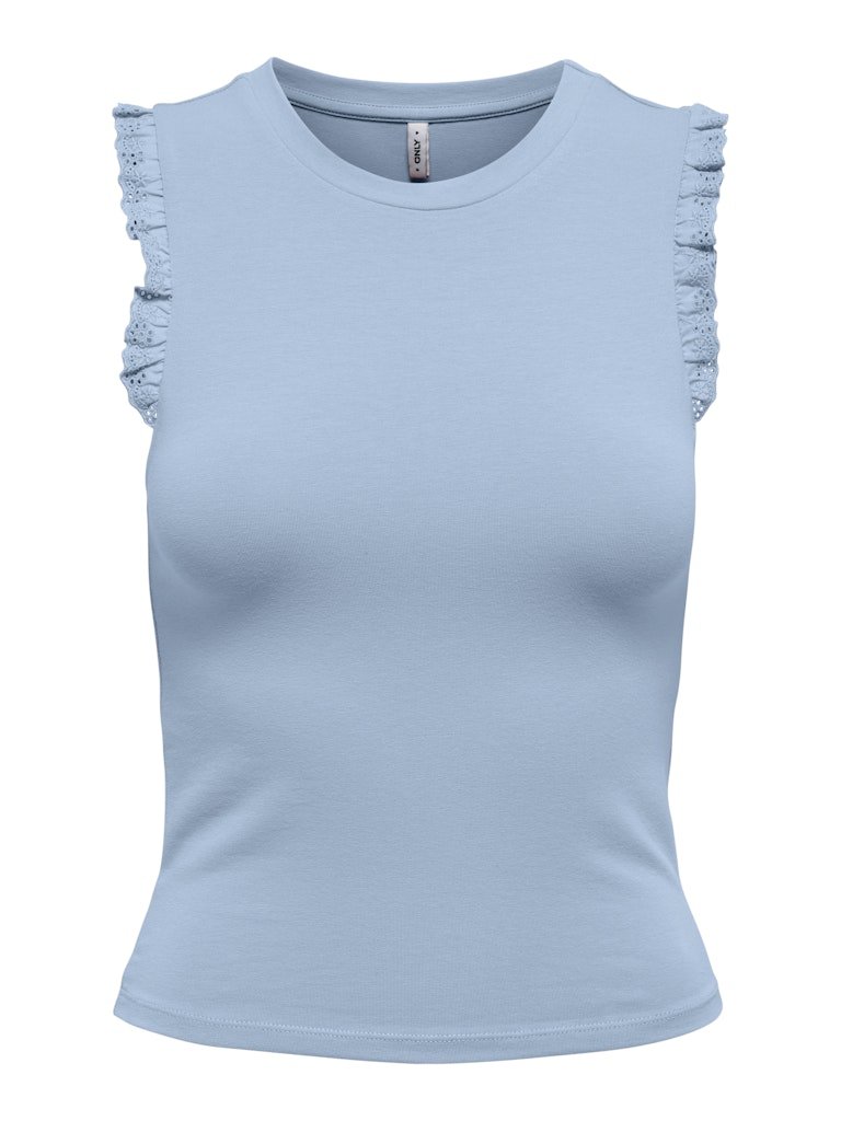 only Damen Tops Soft Chambray