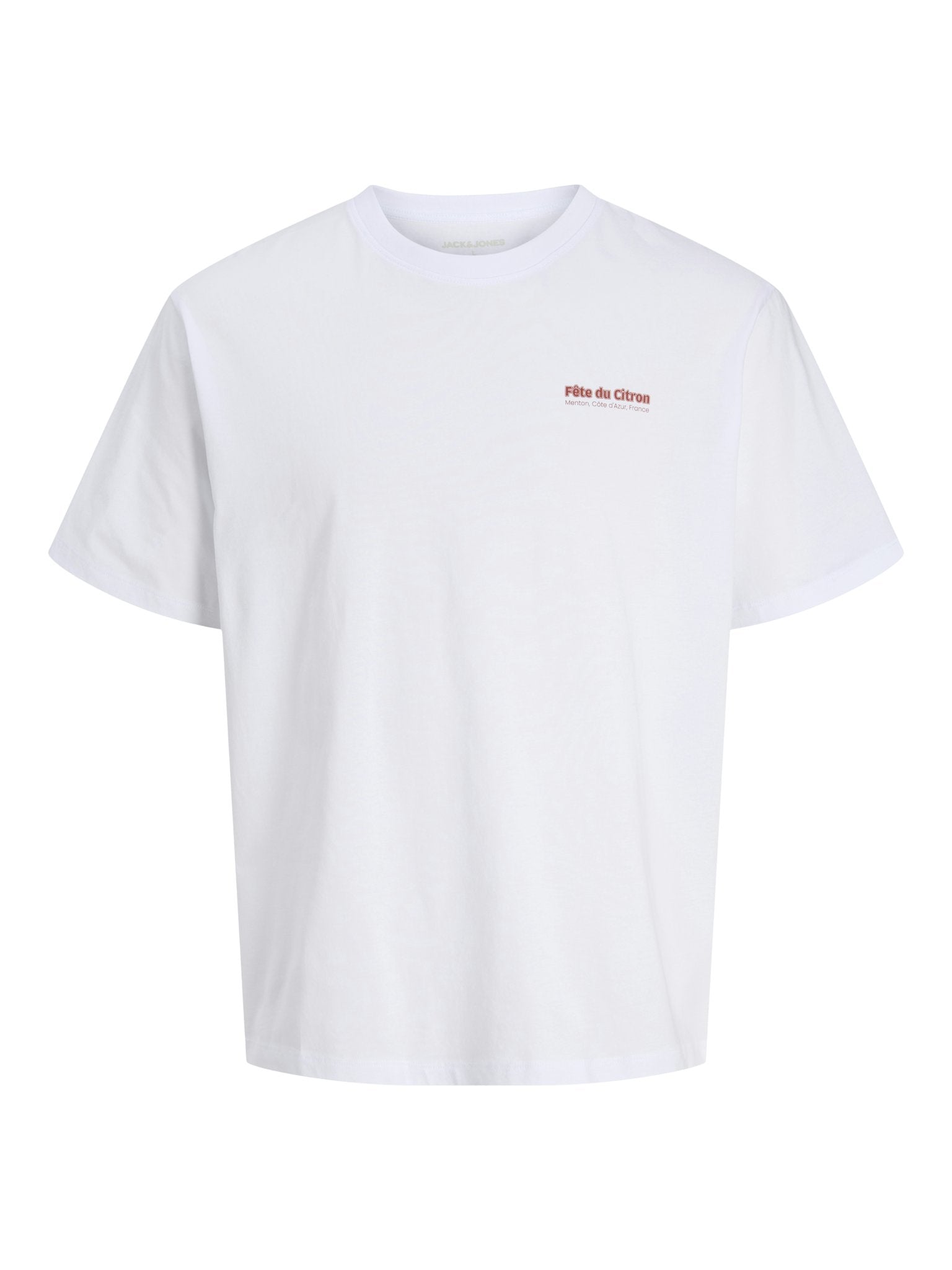Jack & Jones Herren T-Shirts kurz Bright White