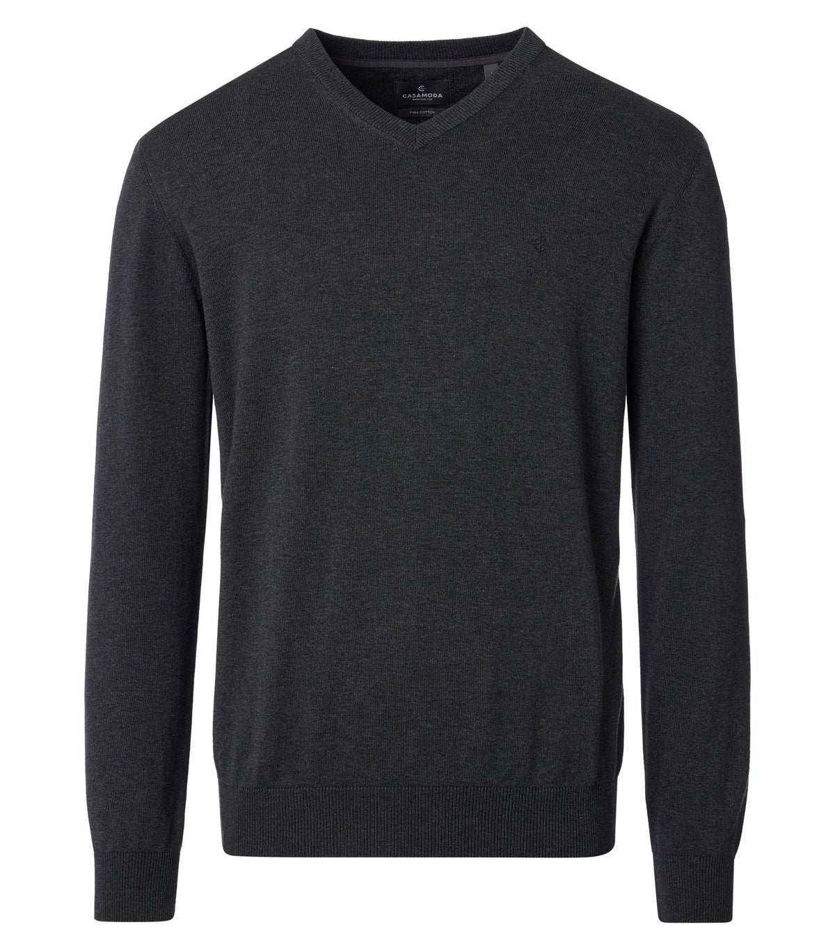 Casa Moda Herren Pullover Anthrazit