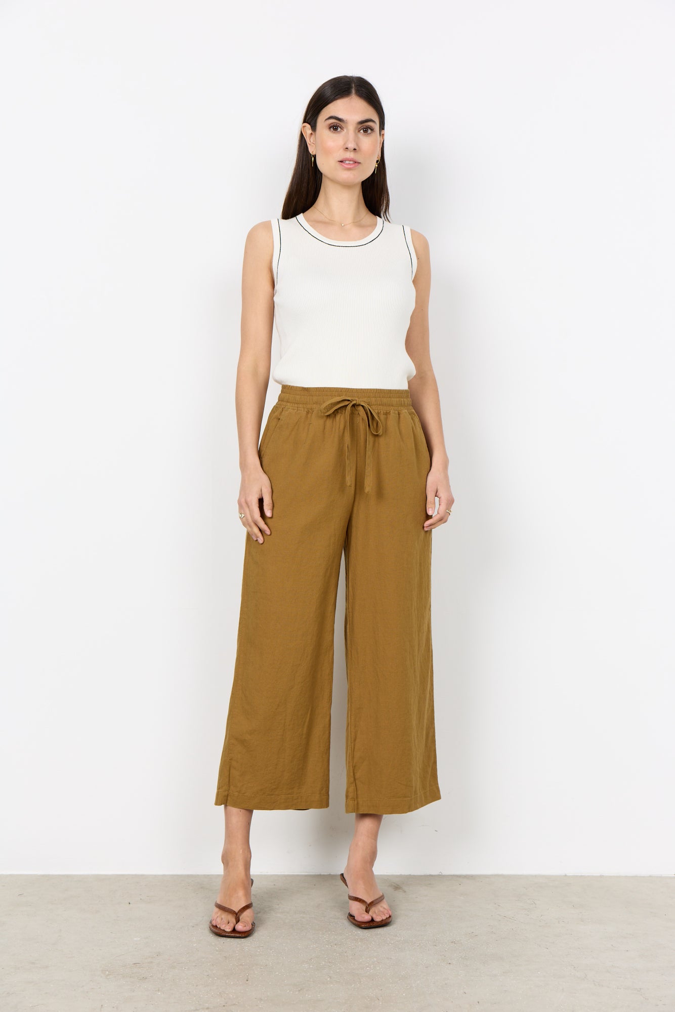 Soya Concept Damen Hosen Butternut