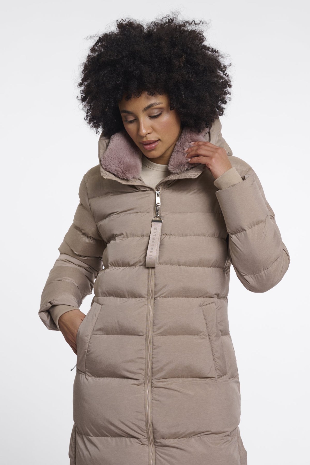 Rino & Pelle Damen Jacken Mocha Lat