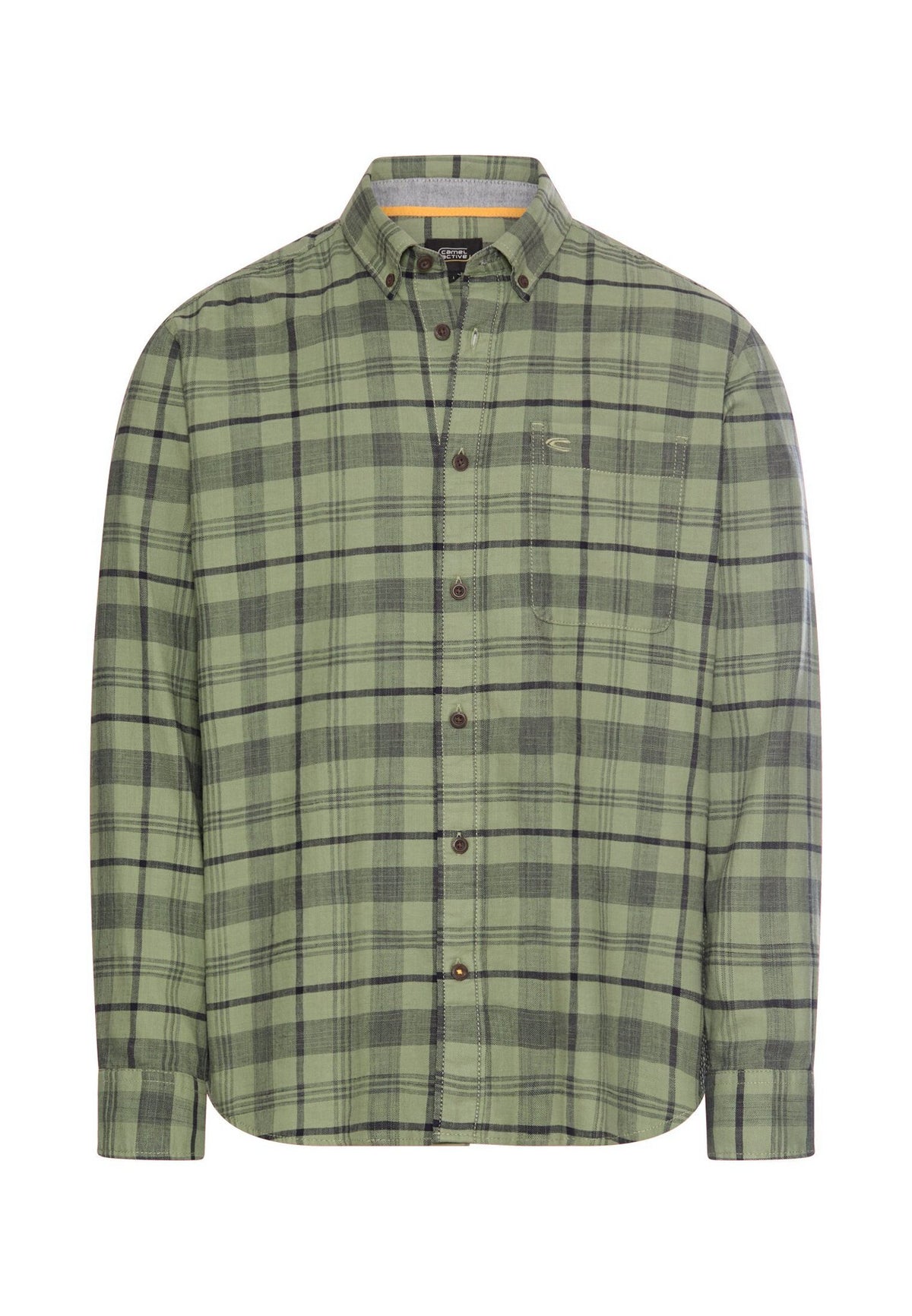 Camel active Herren Hemden Leaf Green