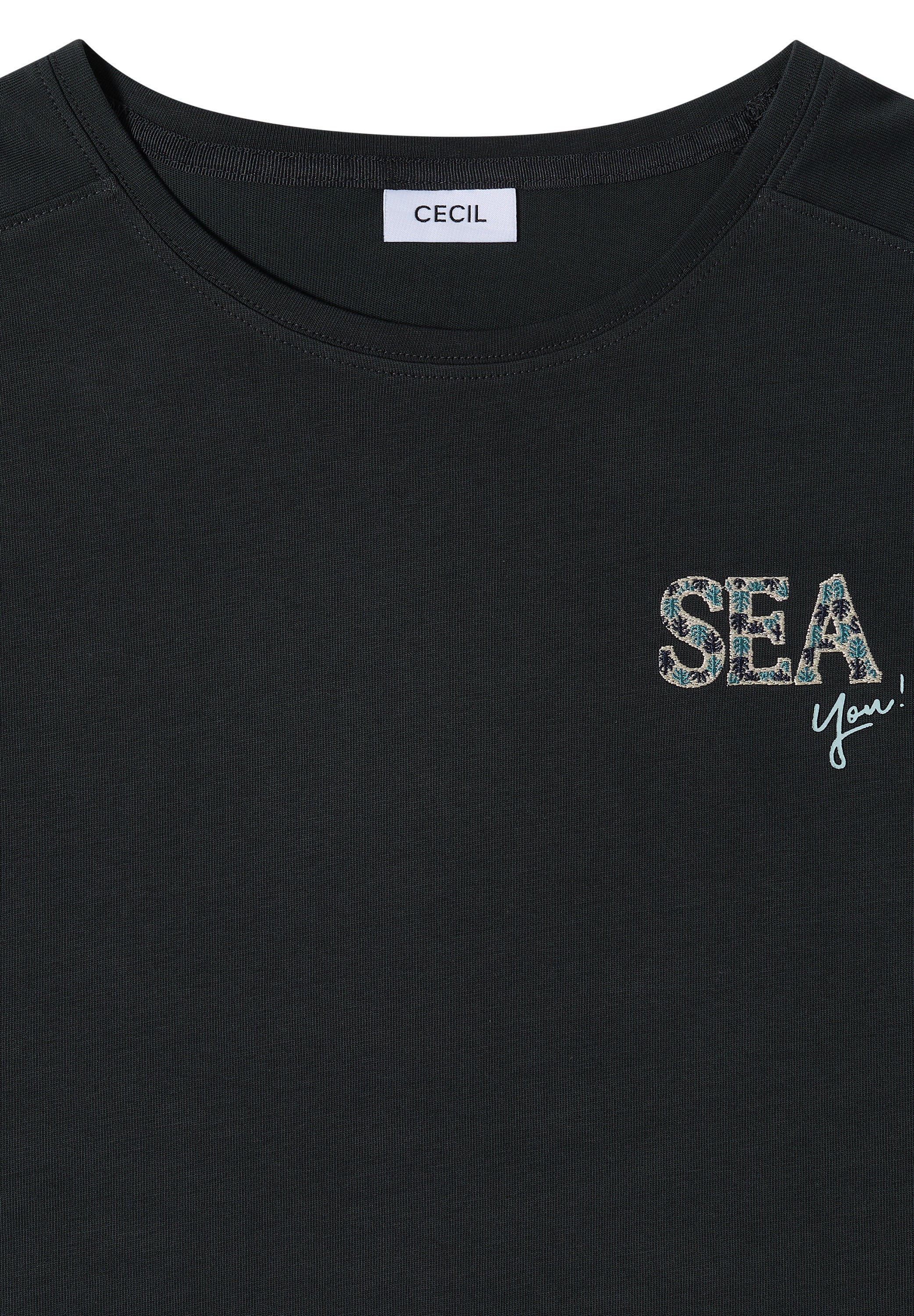 Cecil Damen T-Shirts Palm Bree