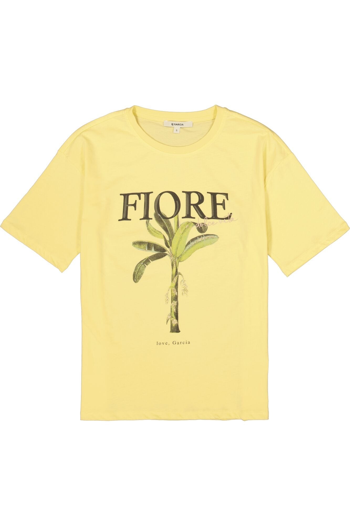 Garcia Damen T-Shirts Lush Lemon