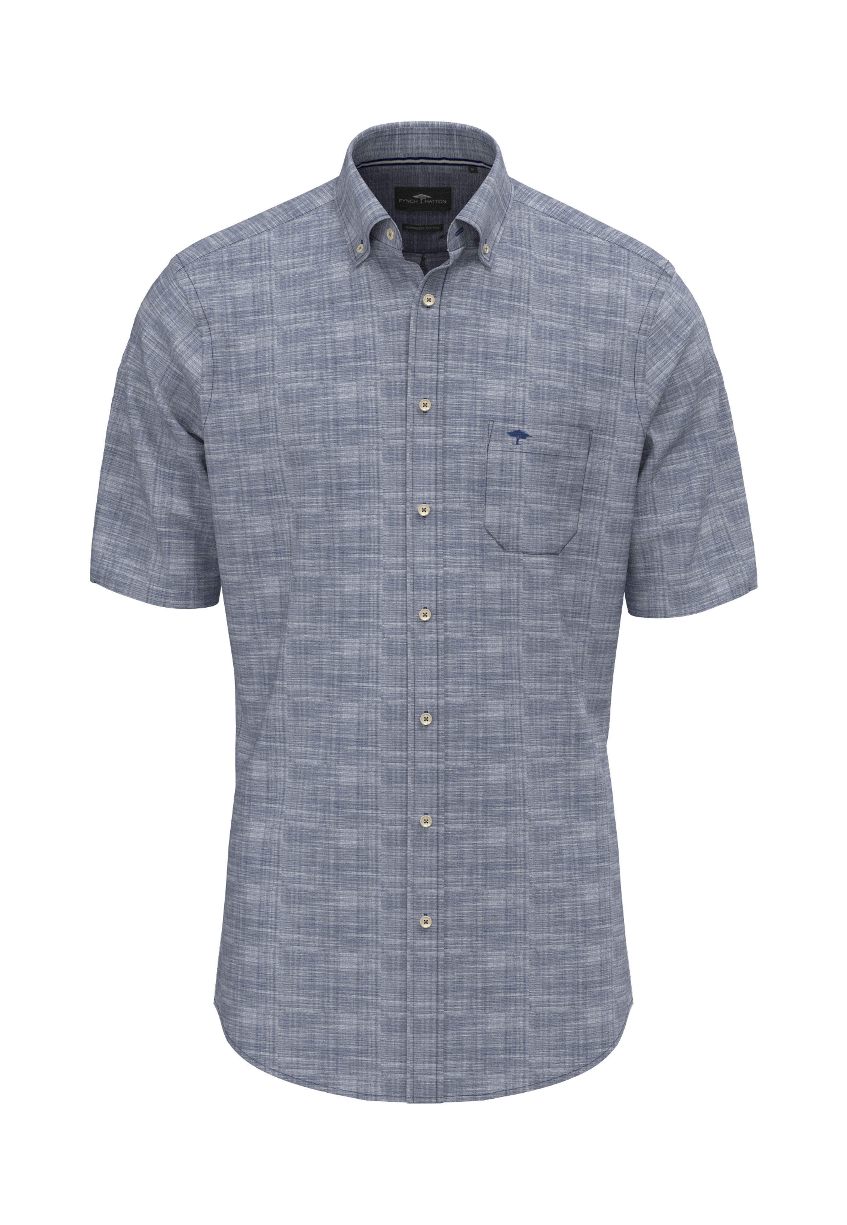 Fynch-Hatton Herren Hemden Navy