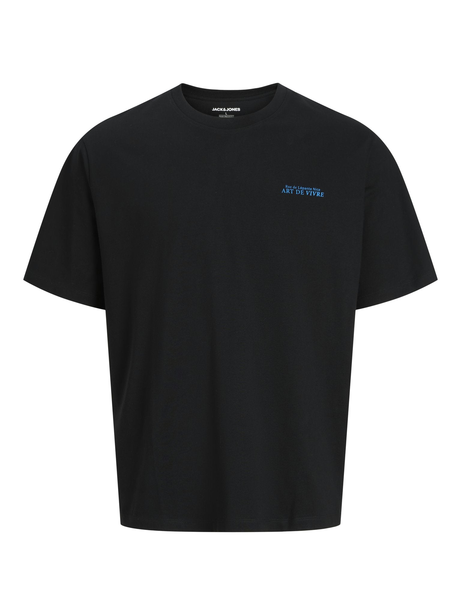 Jack & Jones Herren T-Shirts kurz Black