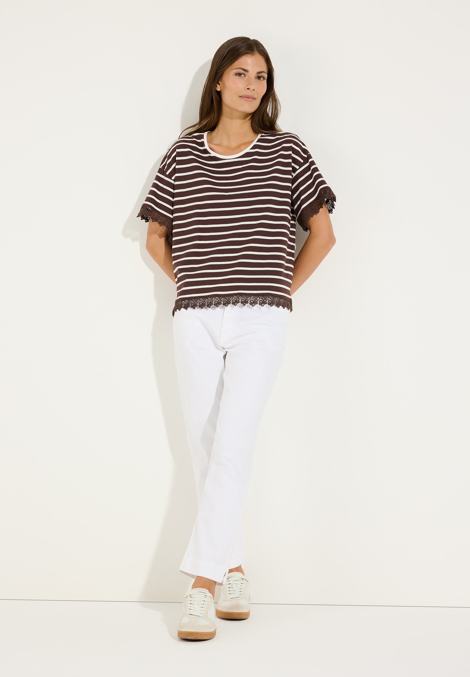 More & More Damen T-Shirts Jersey Str