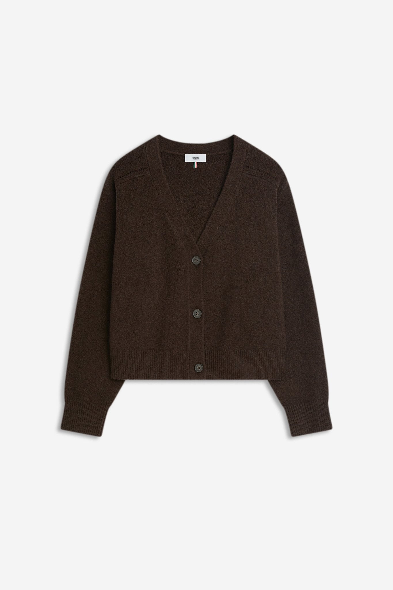 Cinque Damen Strickjacken Dunkelbraun