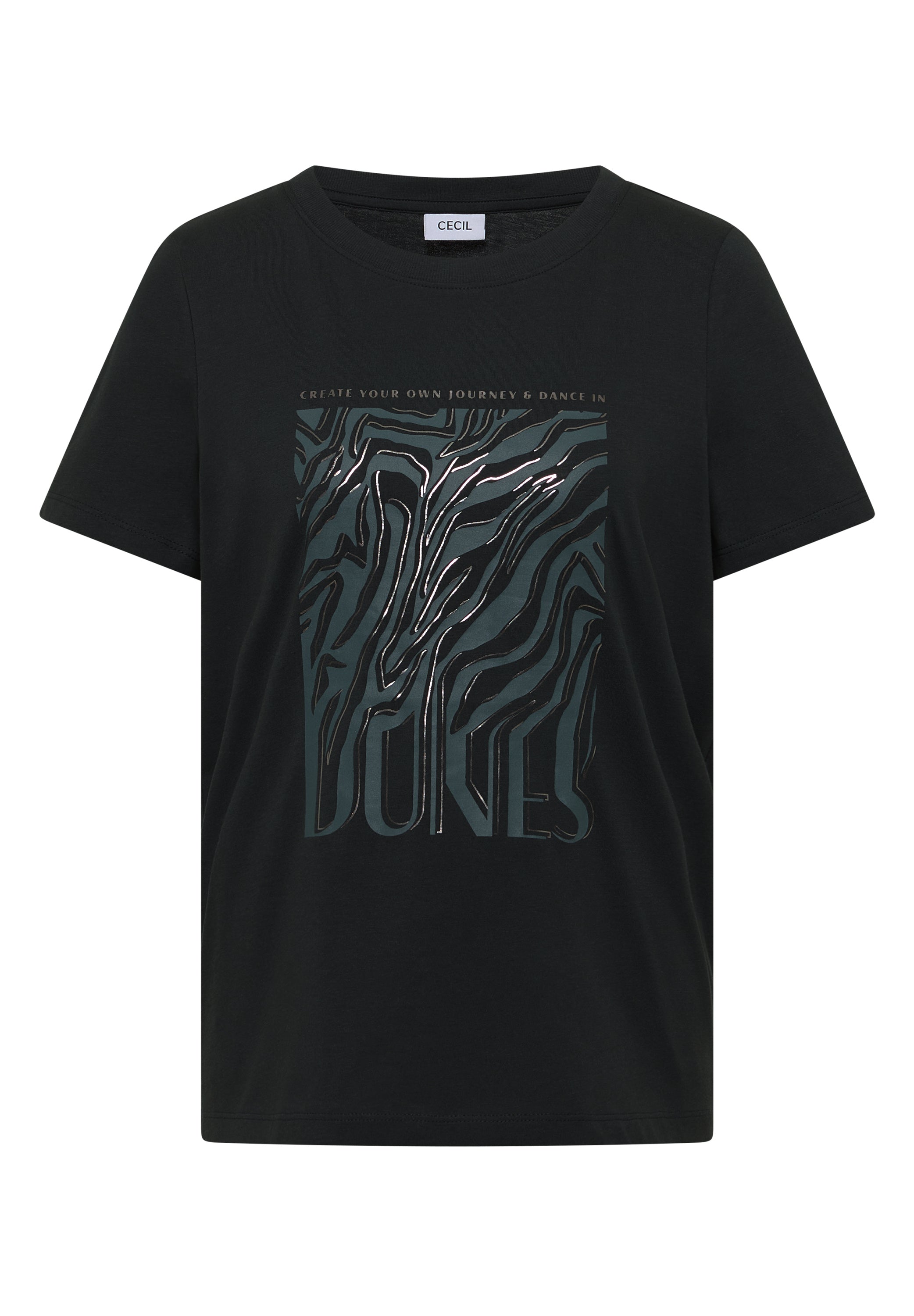 Cecil Damen T-Shirts Palm Bree